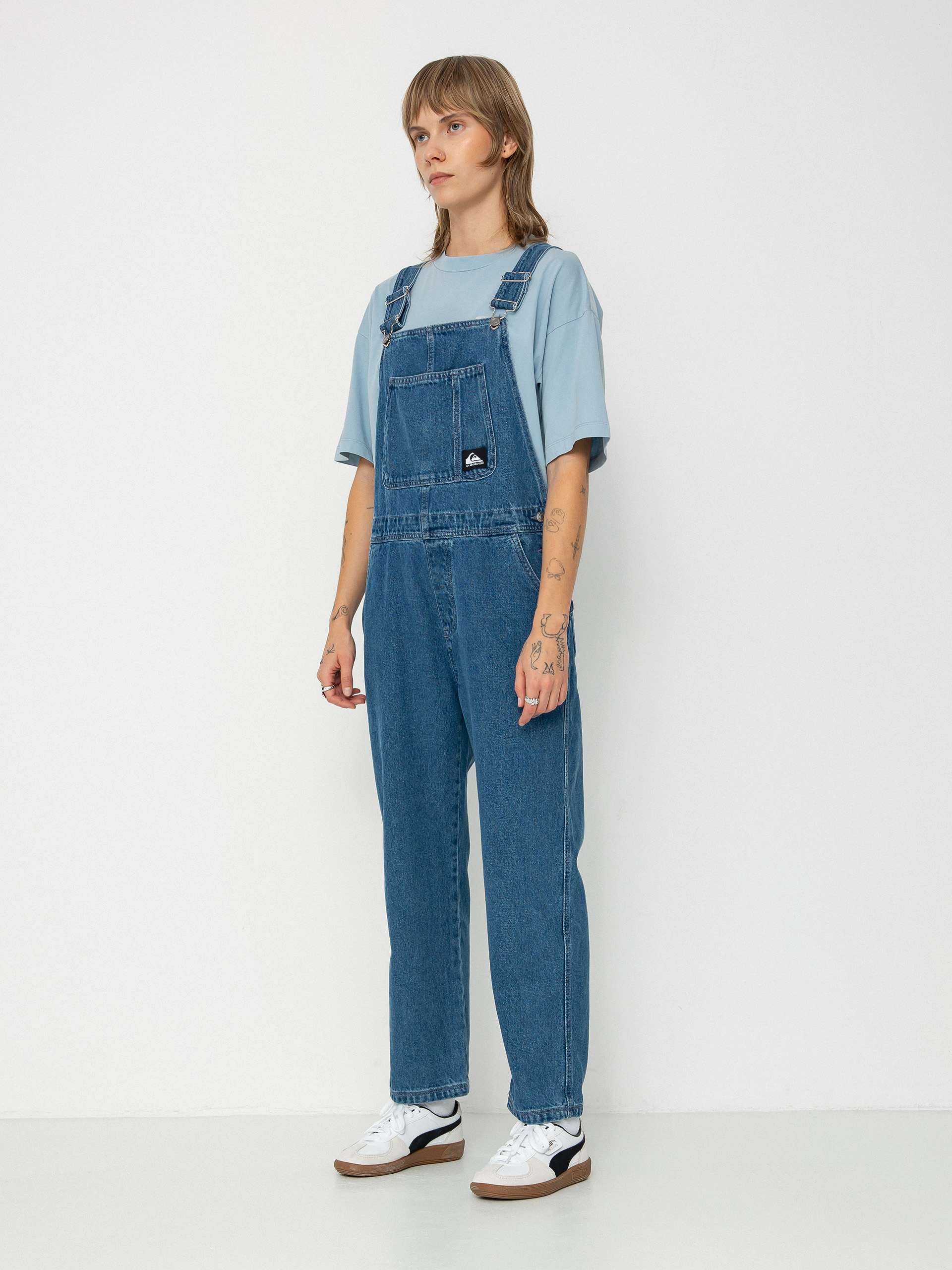 Комбінезон Quiksilver Uni Classic Denim Dungaree Wmn (estate blue)