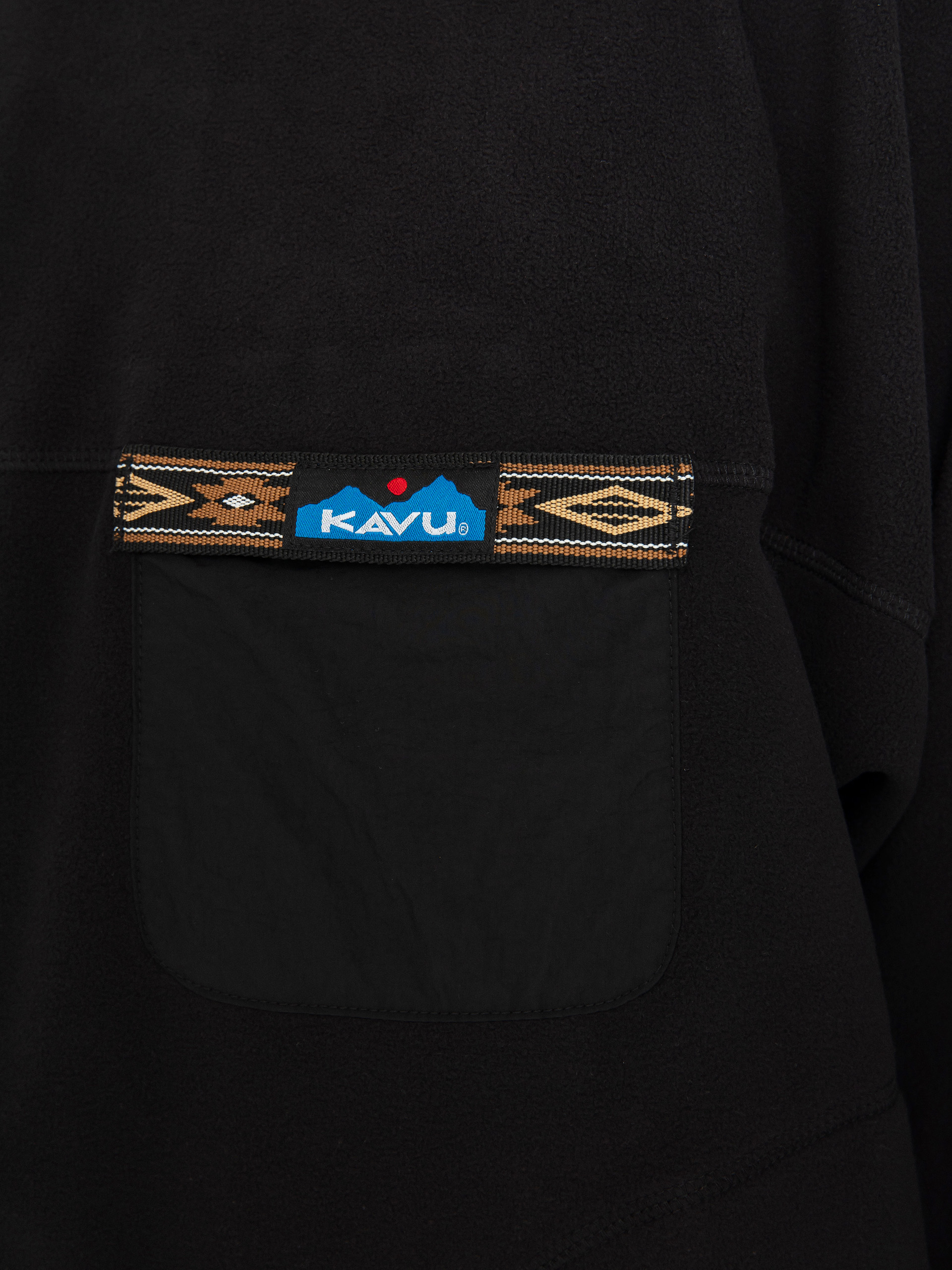 Чоловічий Флісовий светр Kavu Kelowna (black)