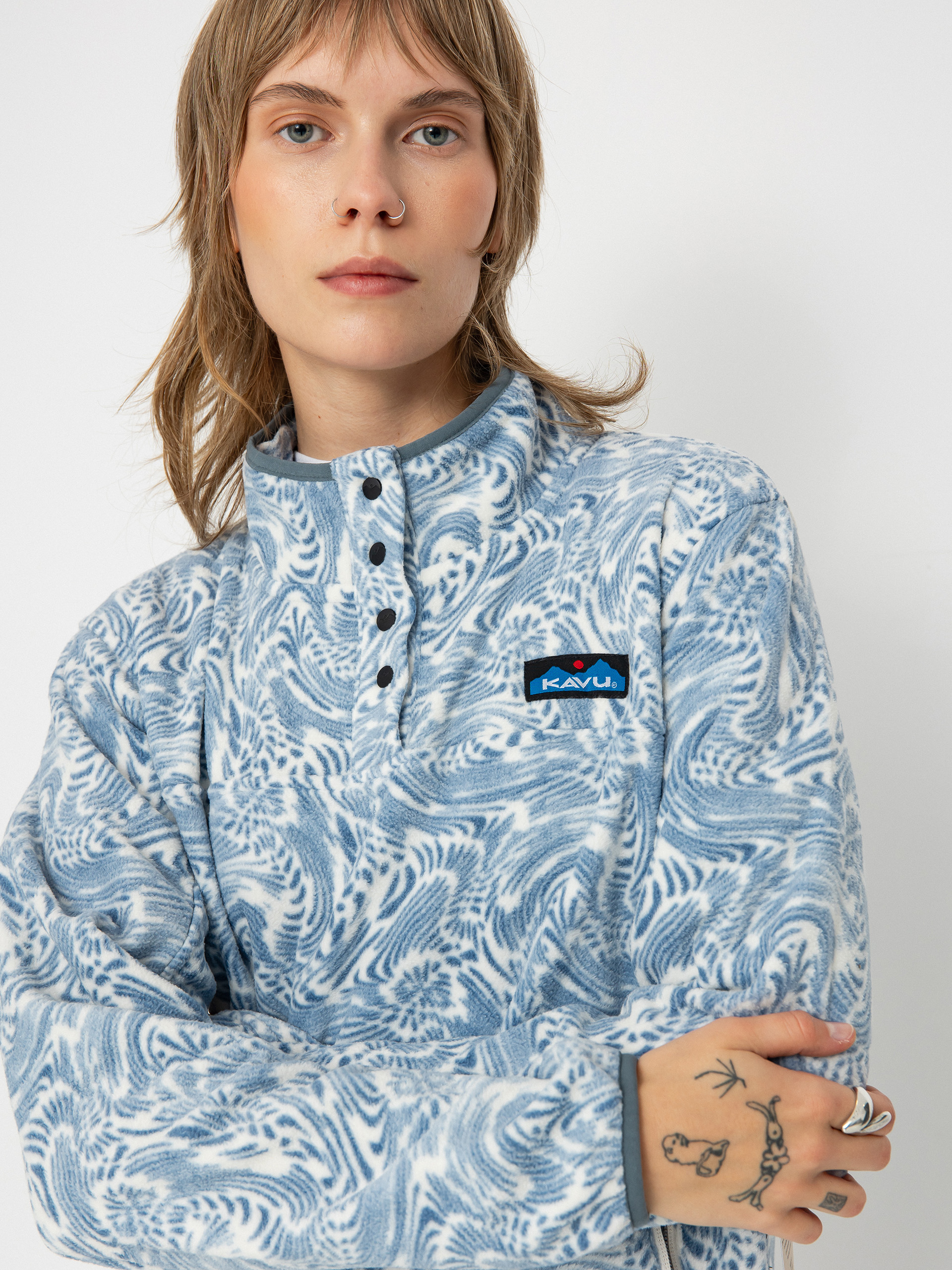 Чоловічий Флісовий светр Kavu Cavanaugh (winter storm)