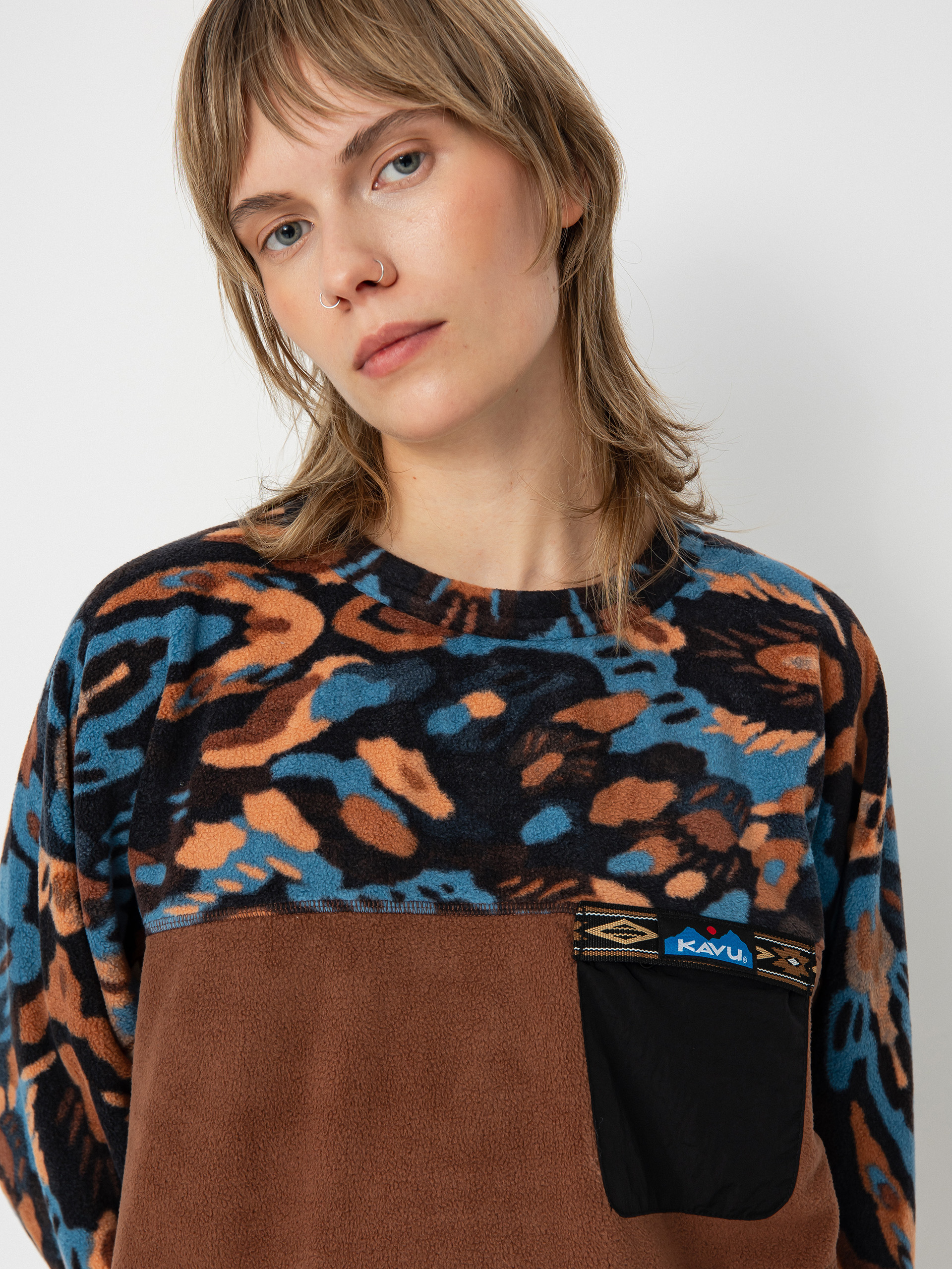 Чоловічий Флісовий светр Kavu Kelowna (mingle mode)