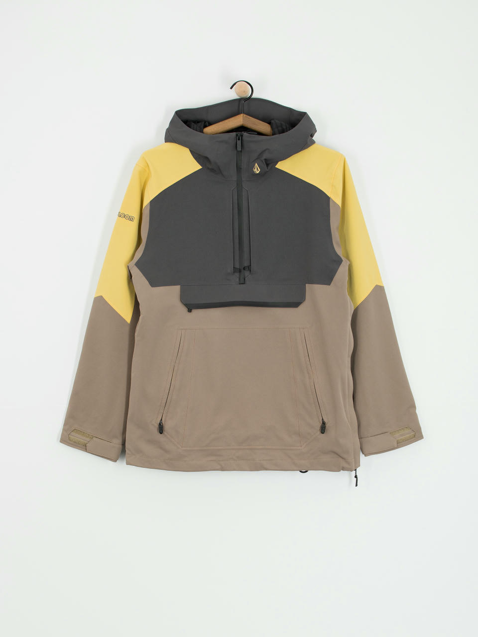 Чоловіча Сноубордична куртка Volcom Brighton Pullover (chestnut brown)