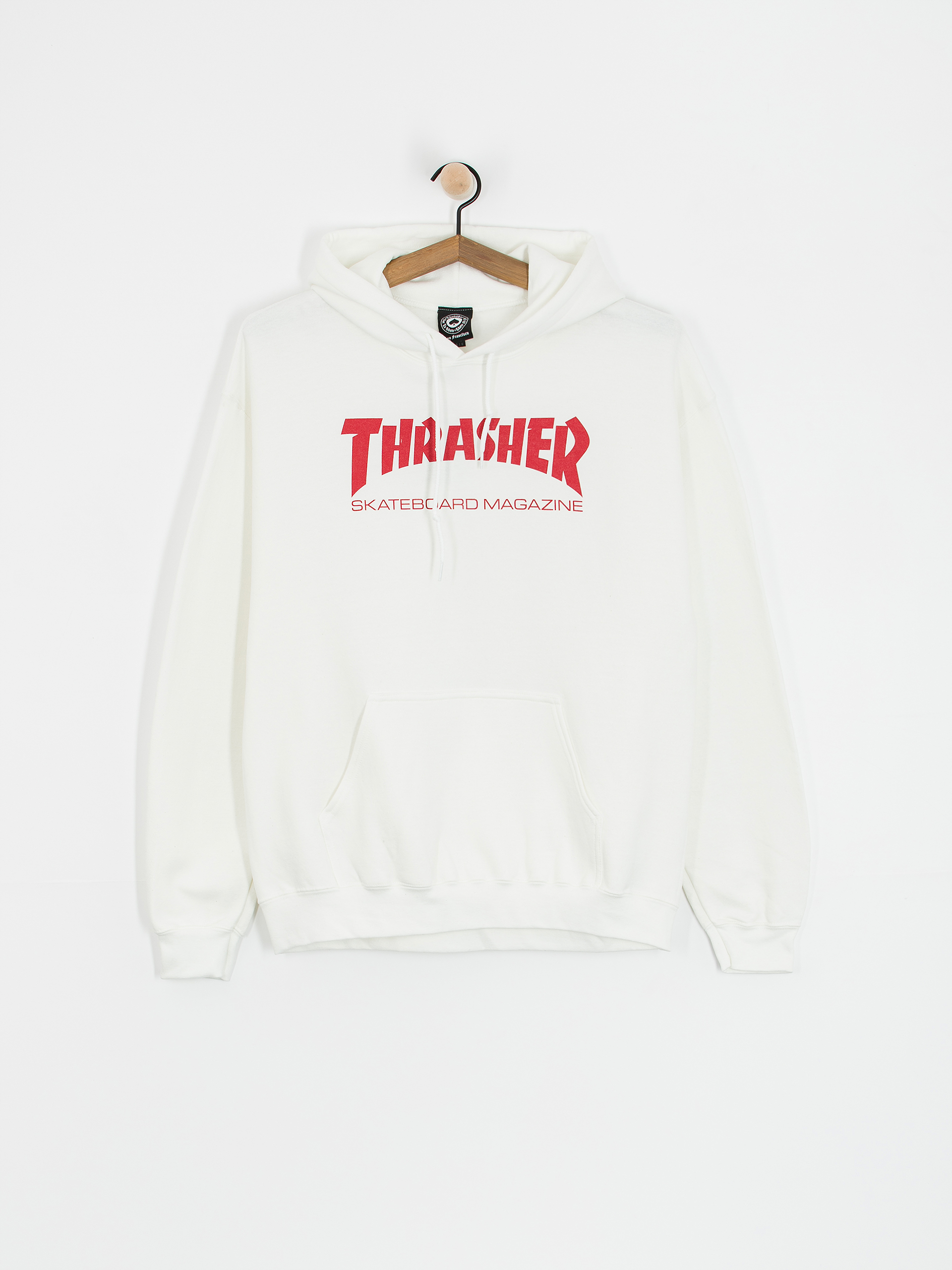 Худі Thrasher Skate Mag HD (white/red)