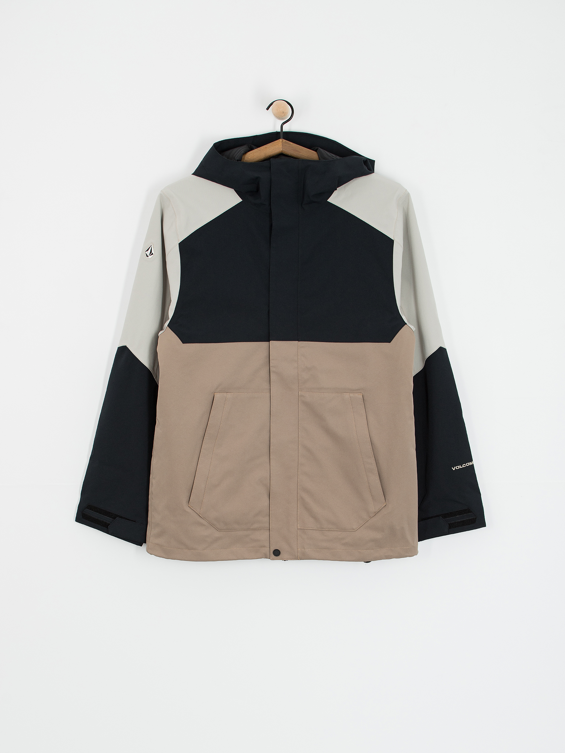Чоловіча Сноубордична куртка Volcom Brighton Full Zip (chestnut brown)