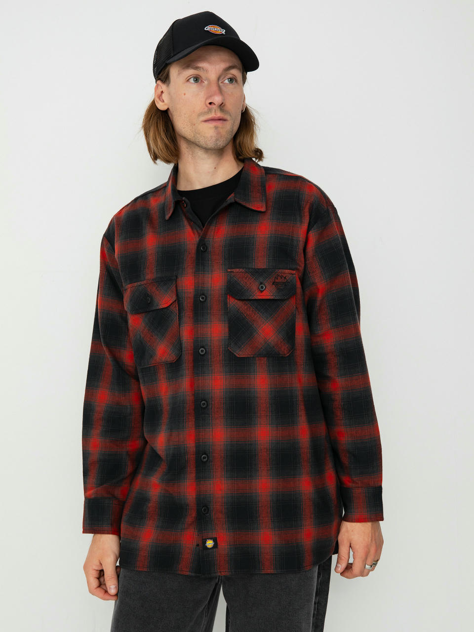 Сорочка Dickies X Spitfire Flannel (red ochre)