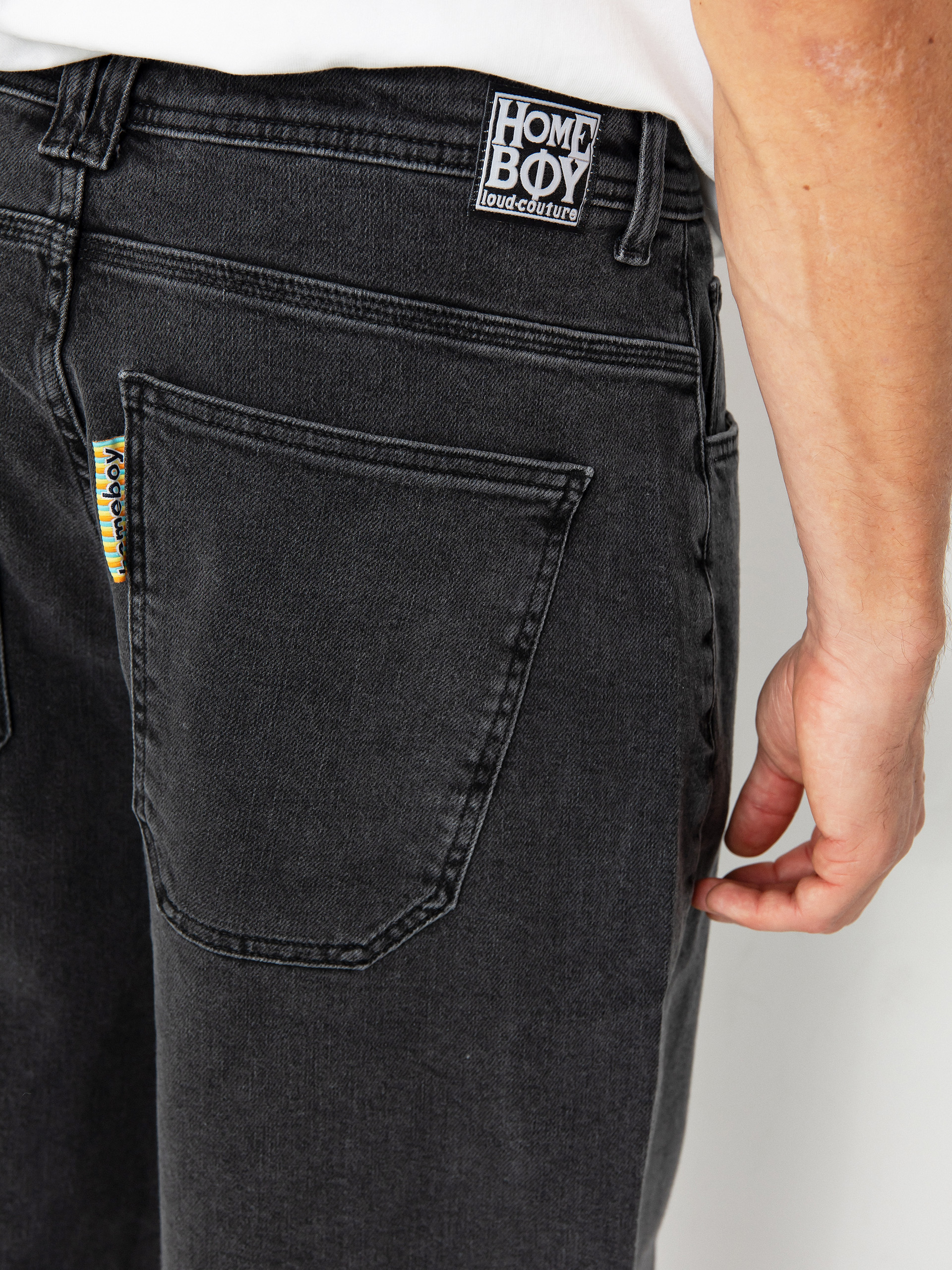 Штани Homeboy X Tra Monster Pencil Denim (washed grey)