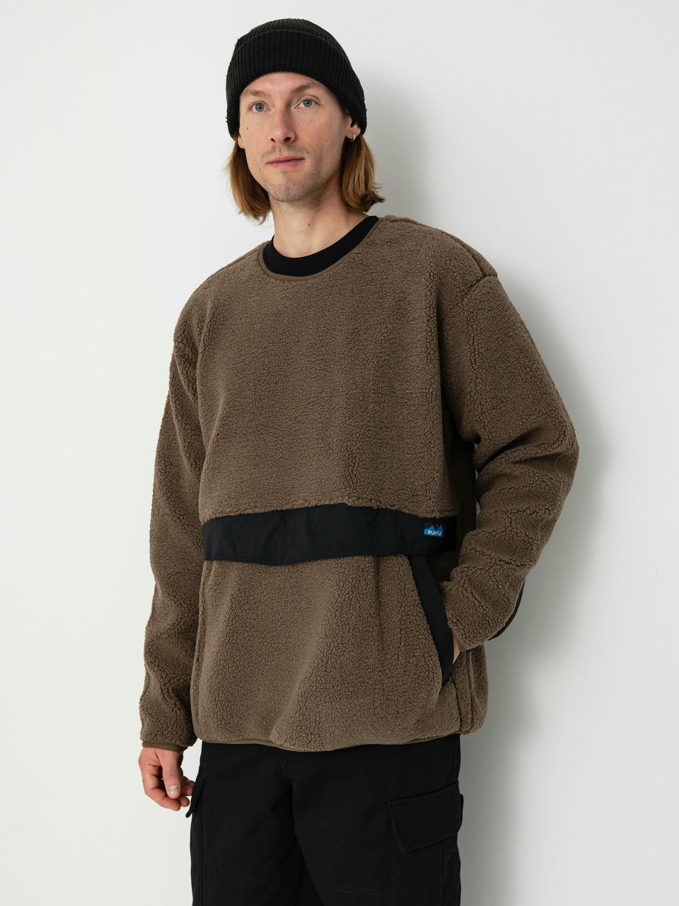 Чоловічий Флісовий светр Kavu Port Pullover (walnut)