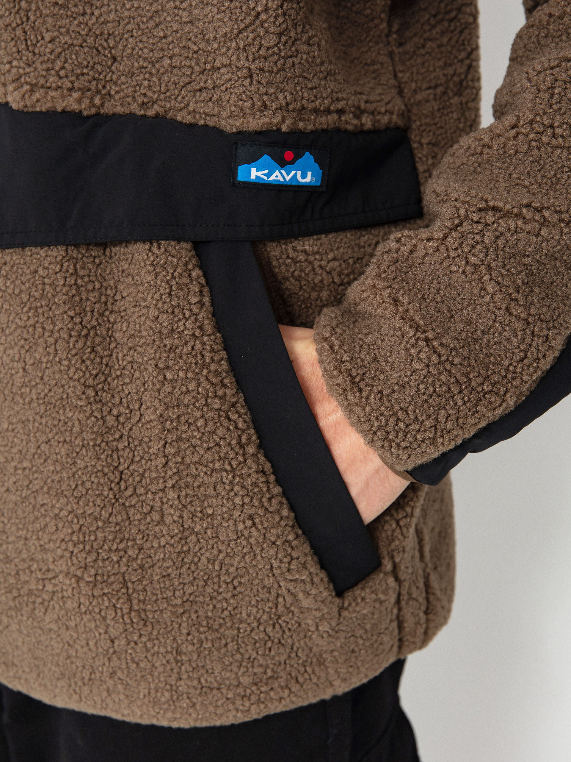 Чоловічий Флісовий светр Kavu Port Pullover (walnut)