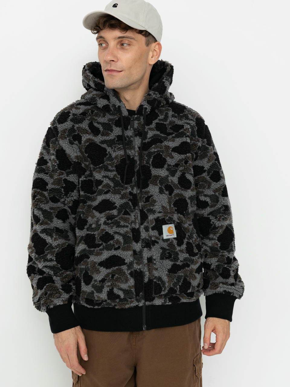 Куртка Carhartt WIP OG Active Liner (camo duck jacquard/grey)