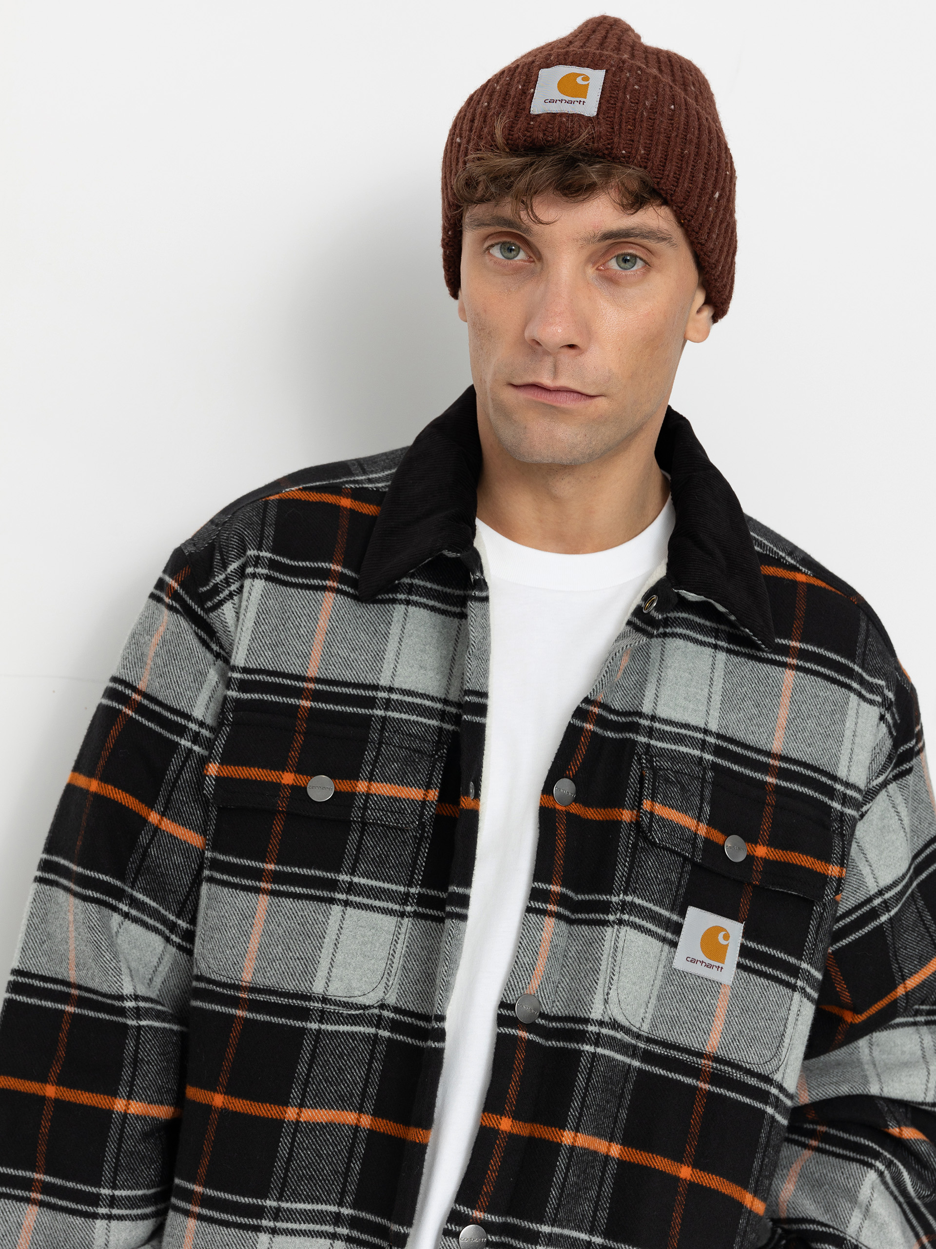 Куртка Carhartt WIP Baris (baris check/grey heather/black)