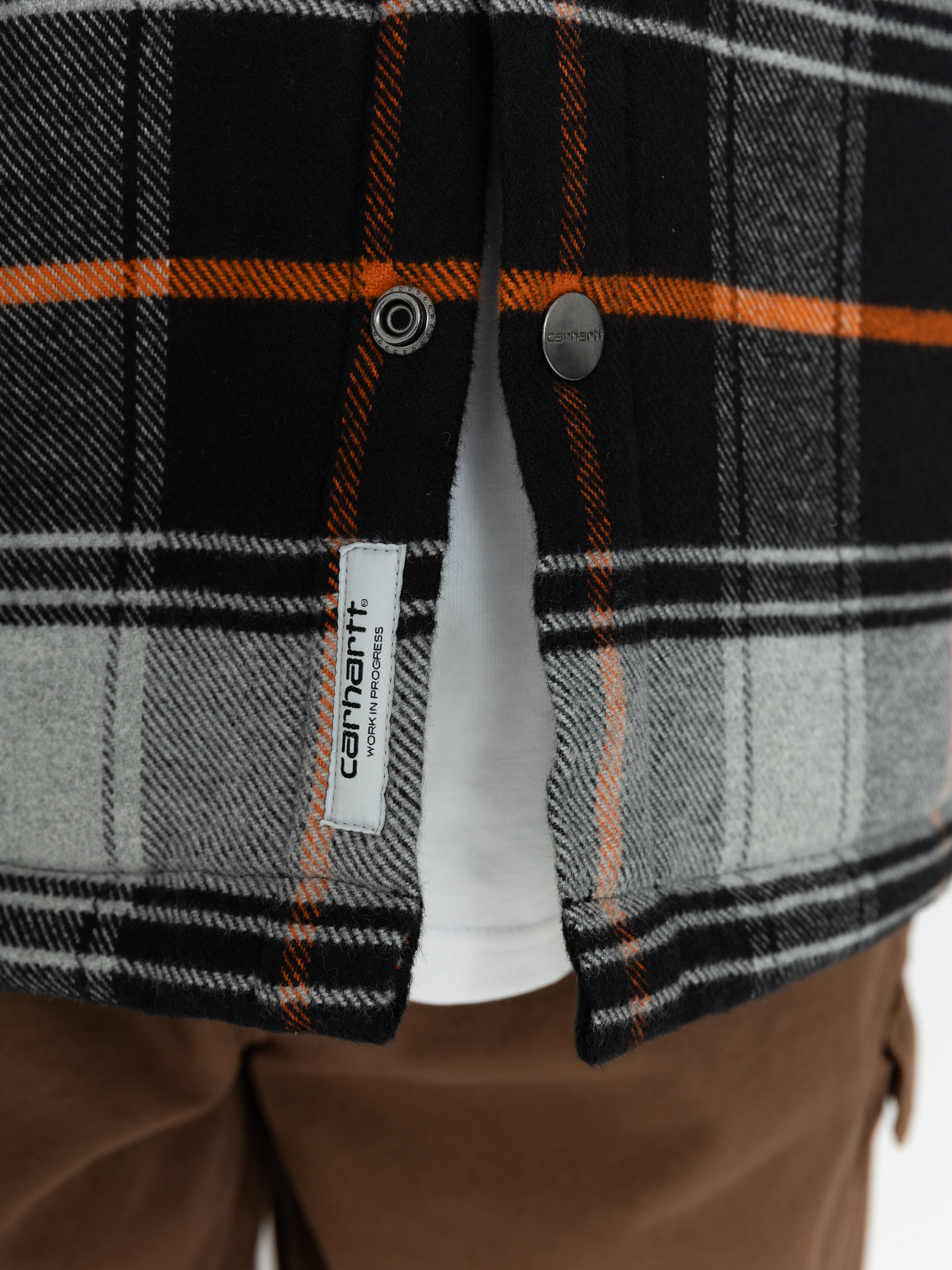 Куртка Carhartt WIP Baris (baris check/grey heather/black)