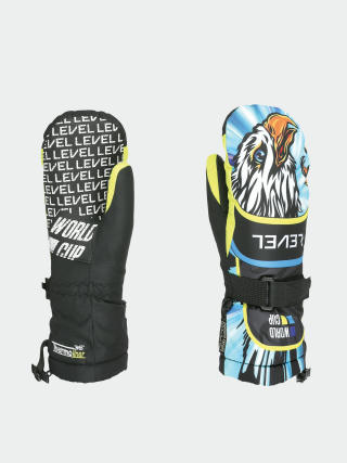 Рукавиці Level Junior Mitt JR (yellow blue)