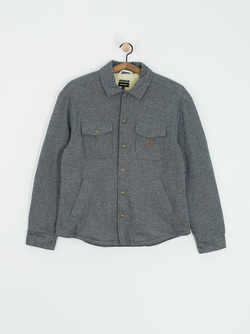 Куртка Brixton Durham Lined (black herringbone)