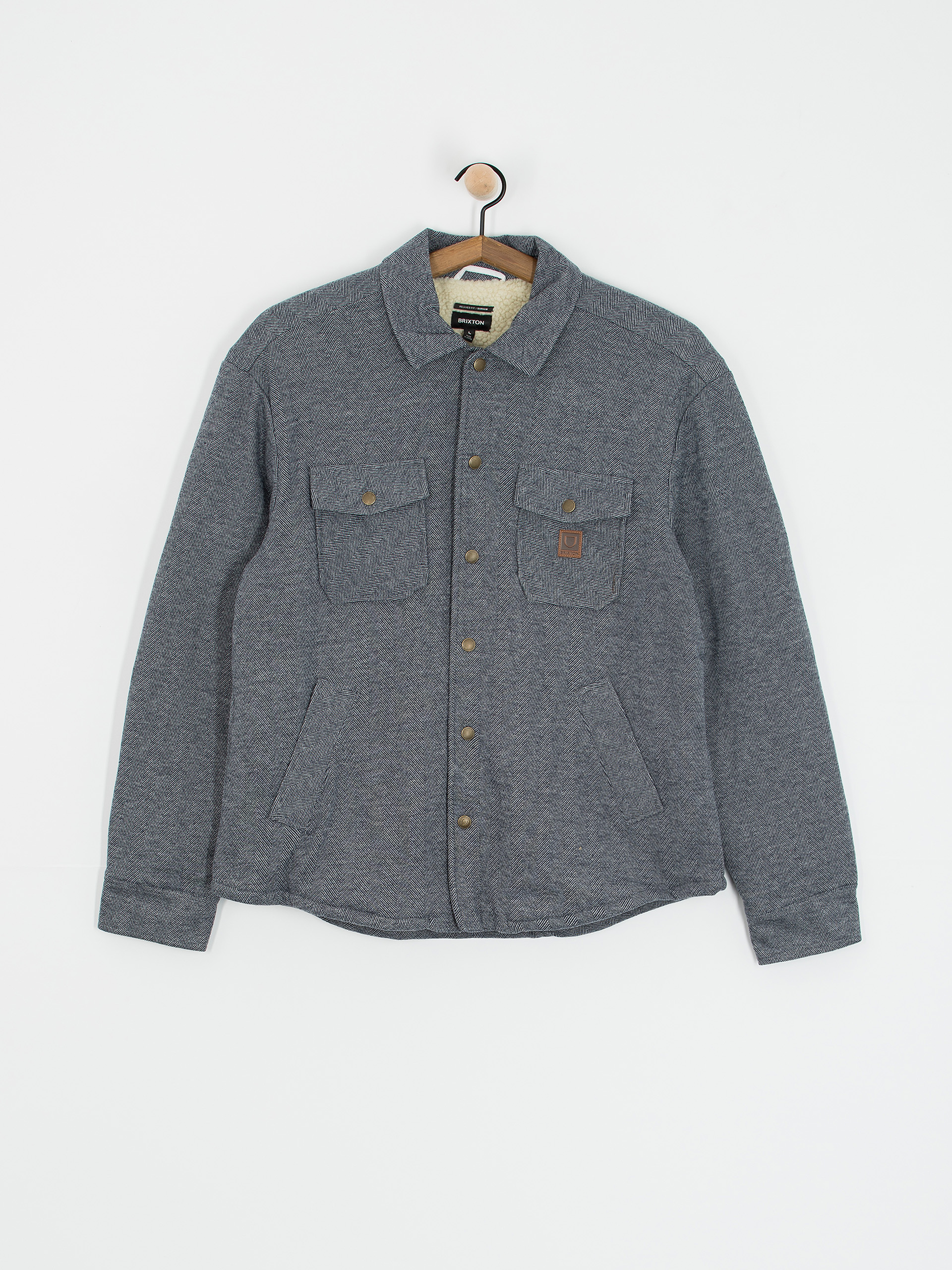 Куртка Brixton Durham Lined (black herringbone)