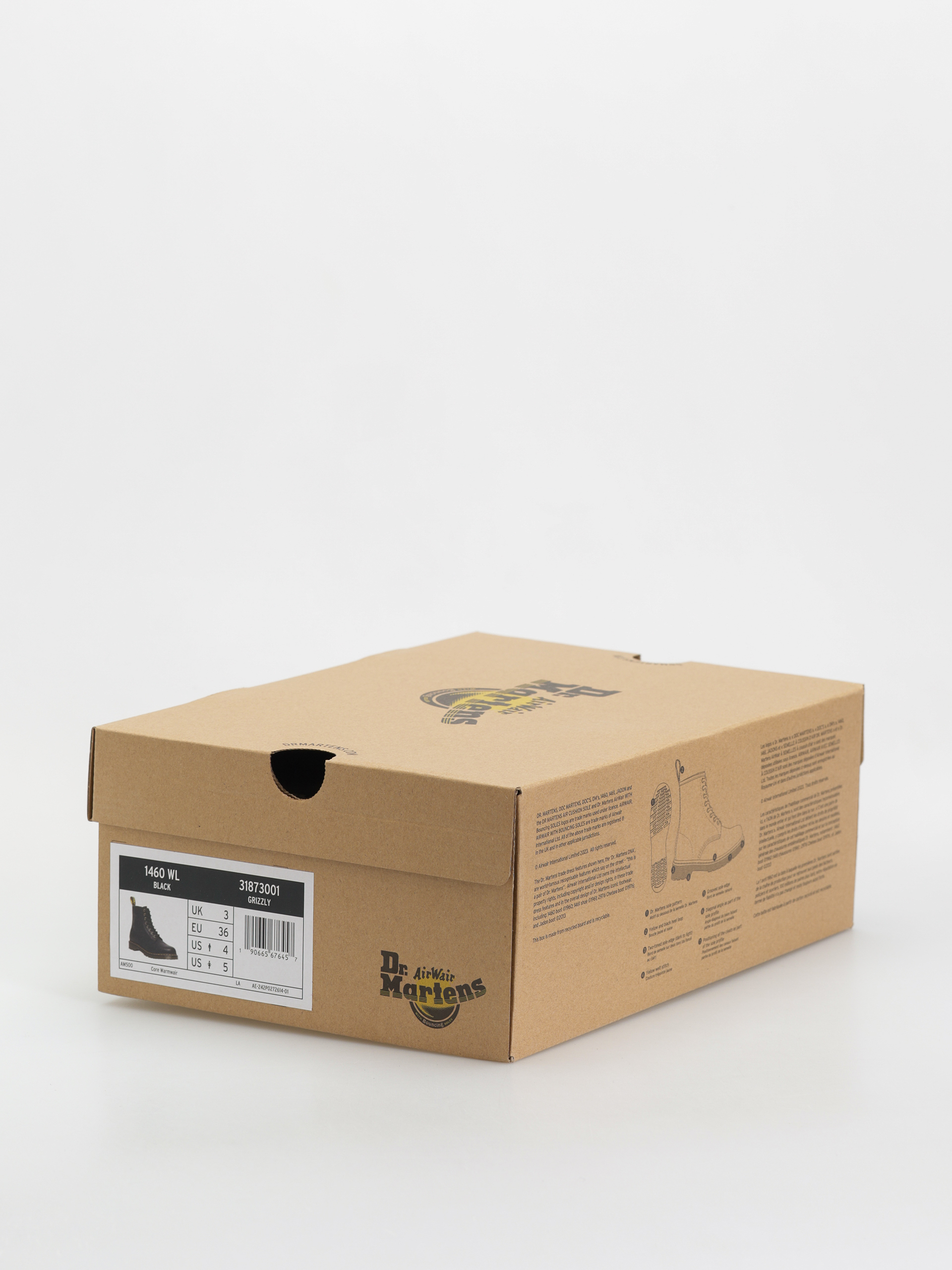 Взуття Dr. Martens 1460 WL Wmn (black grizzly)