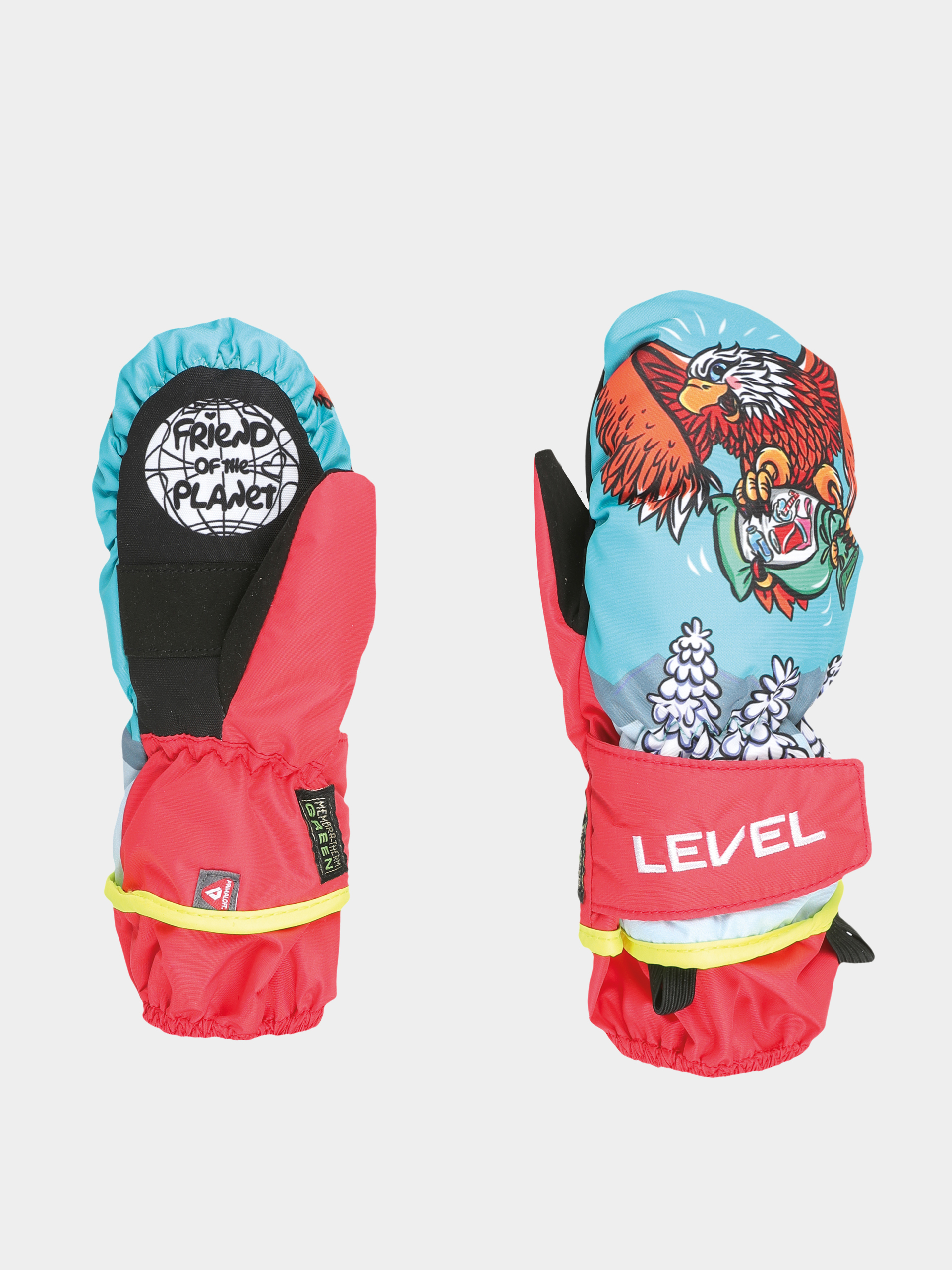 u0420u0443u043au0430u0432u0438u0446u0456 Level Animal Mitt JR (red)