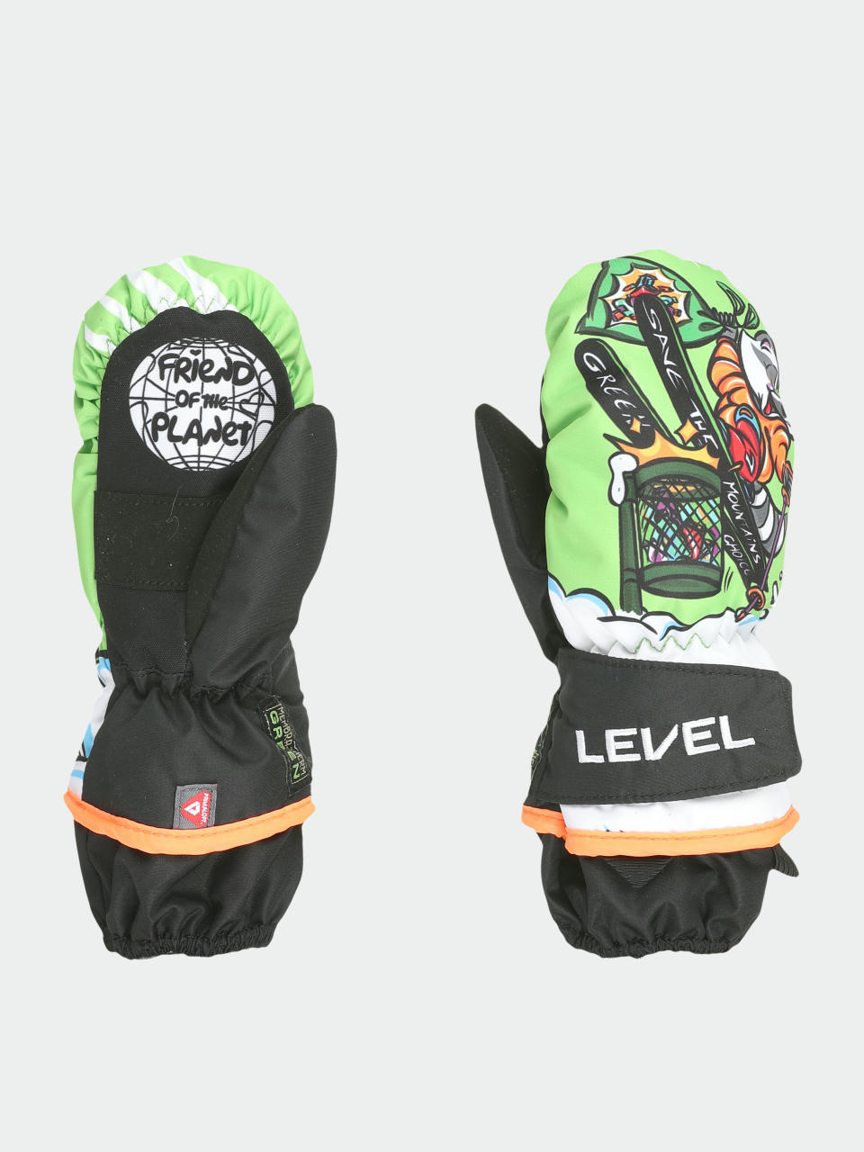 Рукавиці Level Animal Mitt JR (lime)