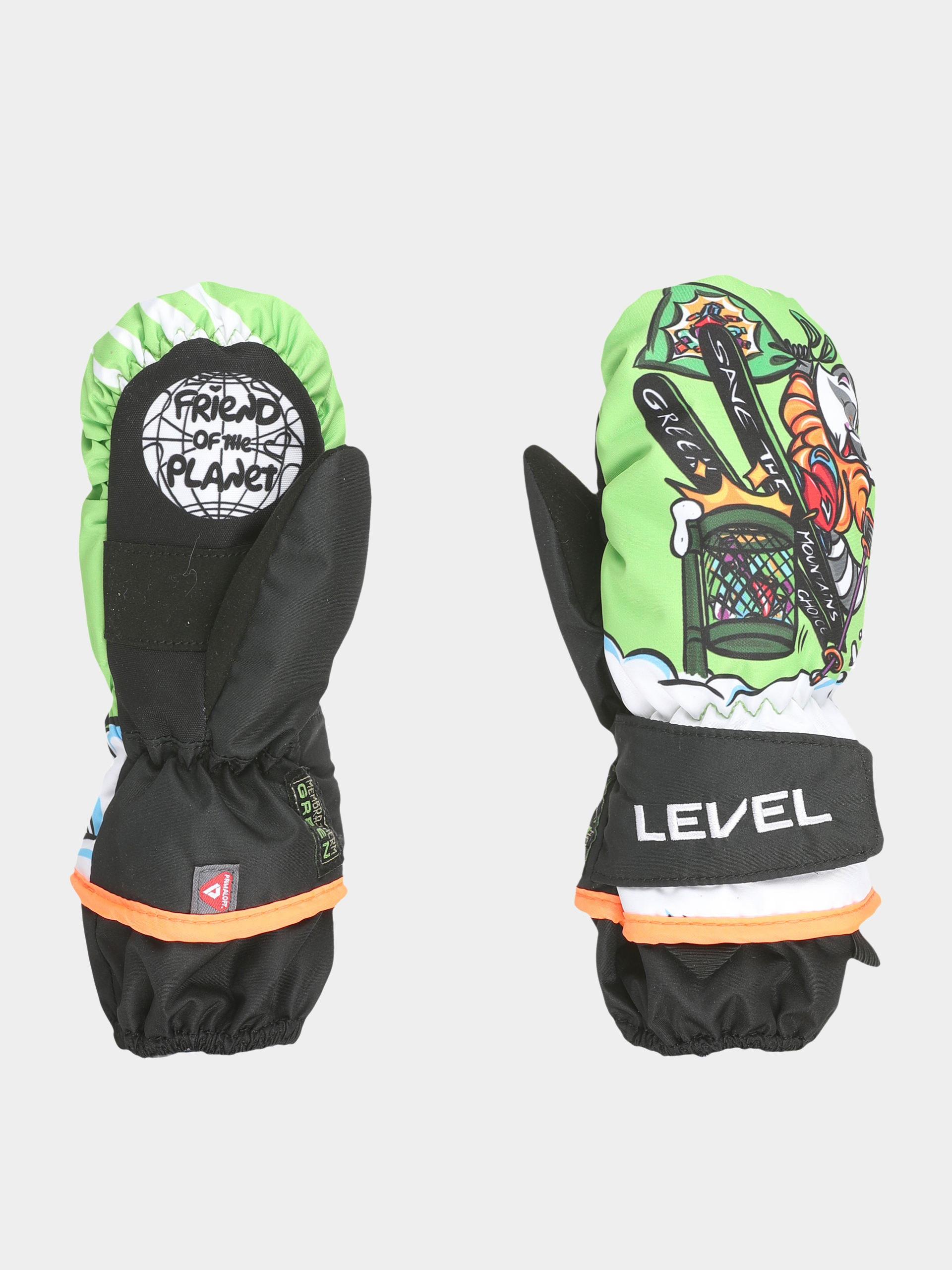 u0420u0443u043au0430u0432u0438u0446u0456 Level Animal Mitt JR (lime)