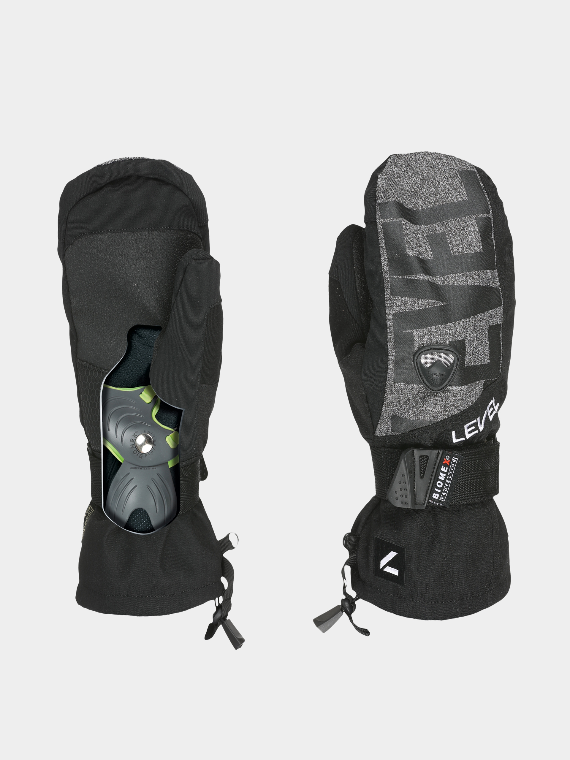 u0420u0443u043au0430u0432u0438u0446u0456 Level Fly Mitt (black grey)