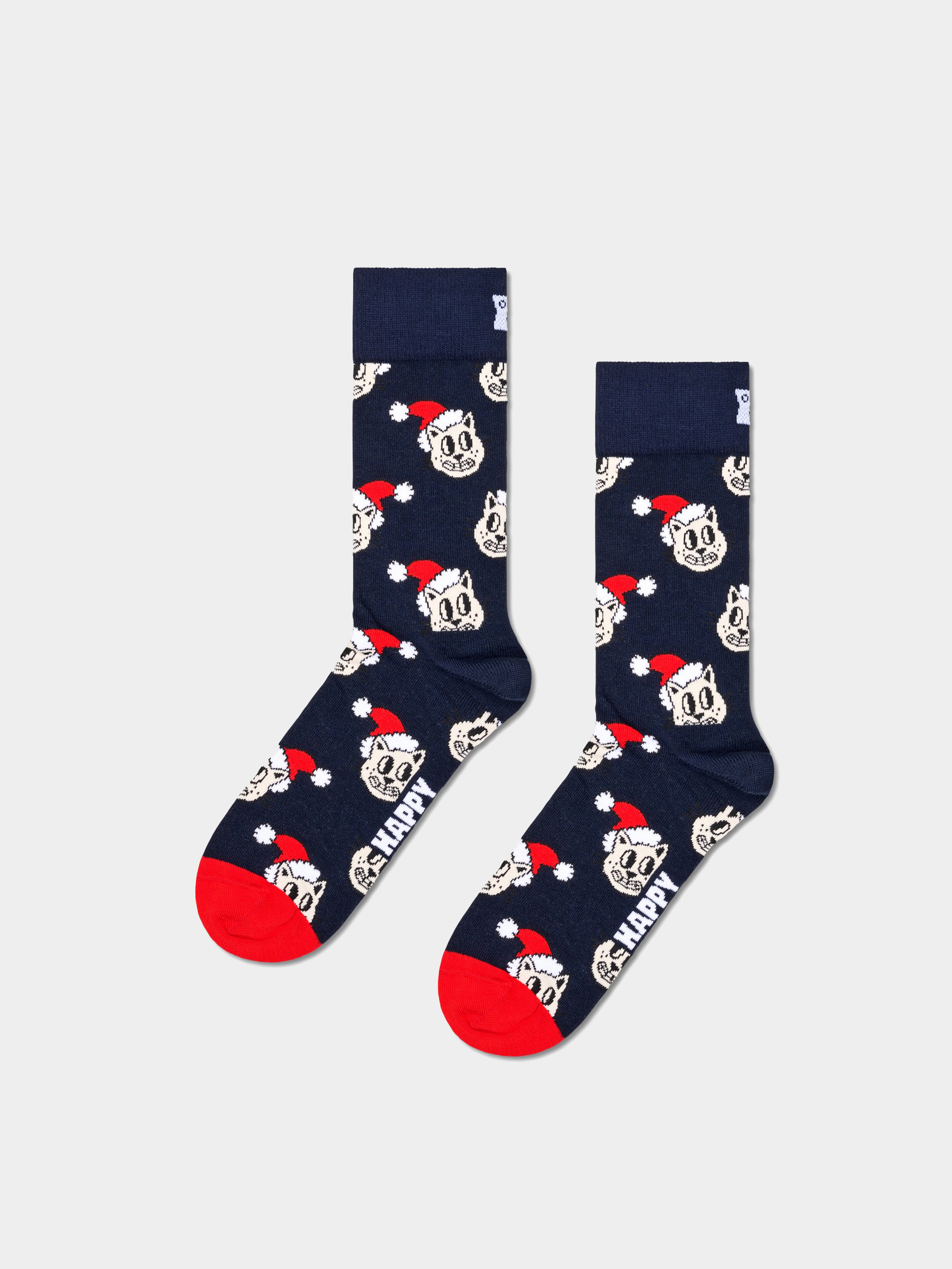  Шкарпетки Happy Socks Holiday Cat (navy)