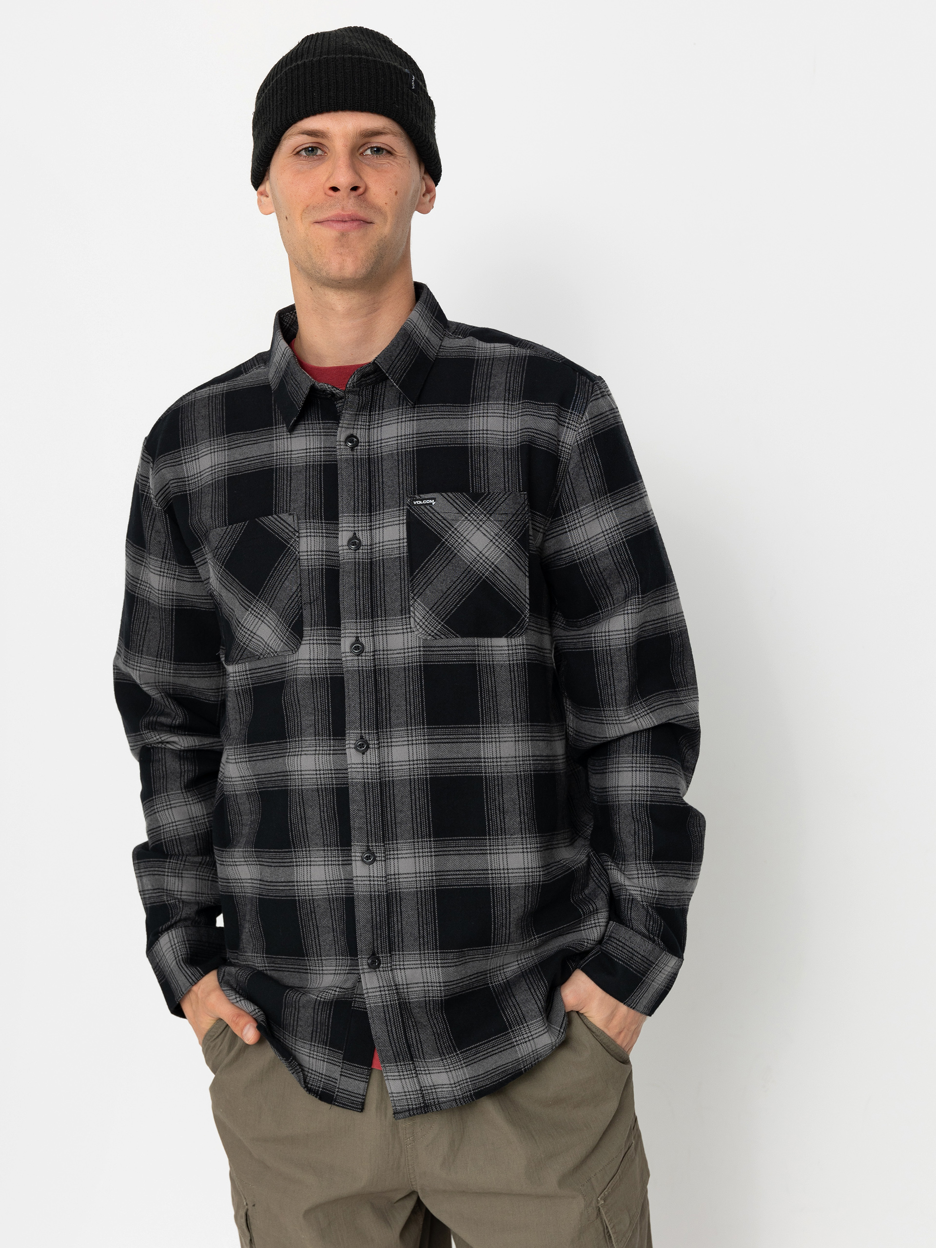 Сорочка Volcom Netastone Flannel Ls (black)