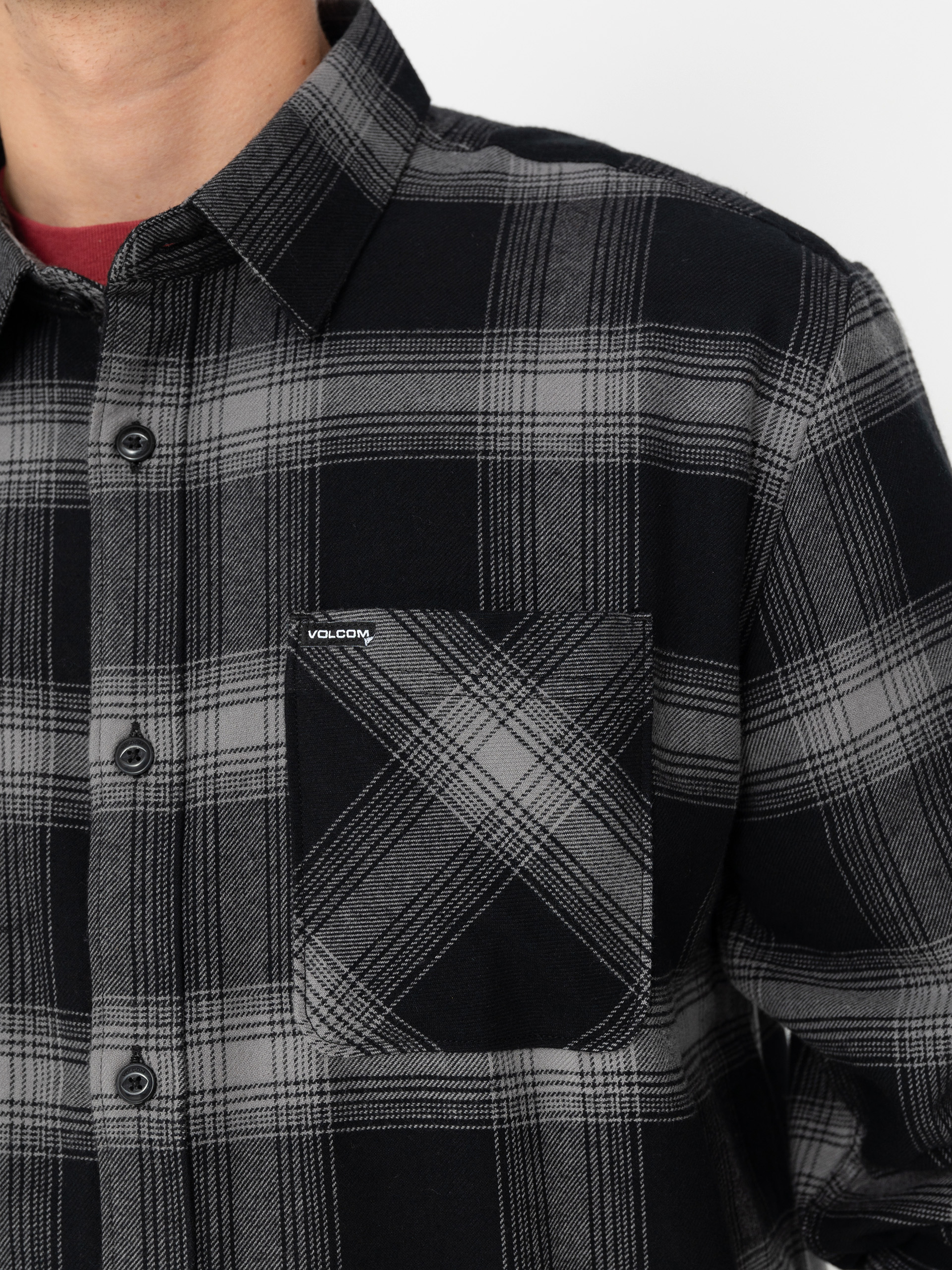 Сорочка Volcom Netastone Flannel Ls (black)