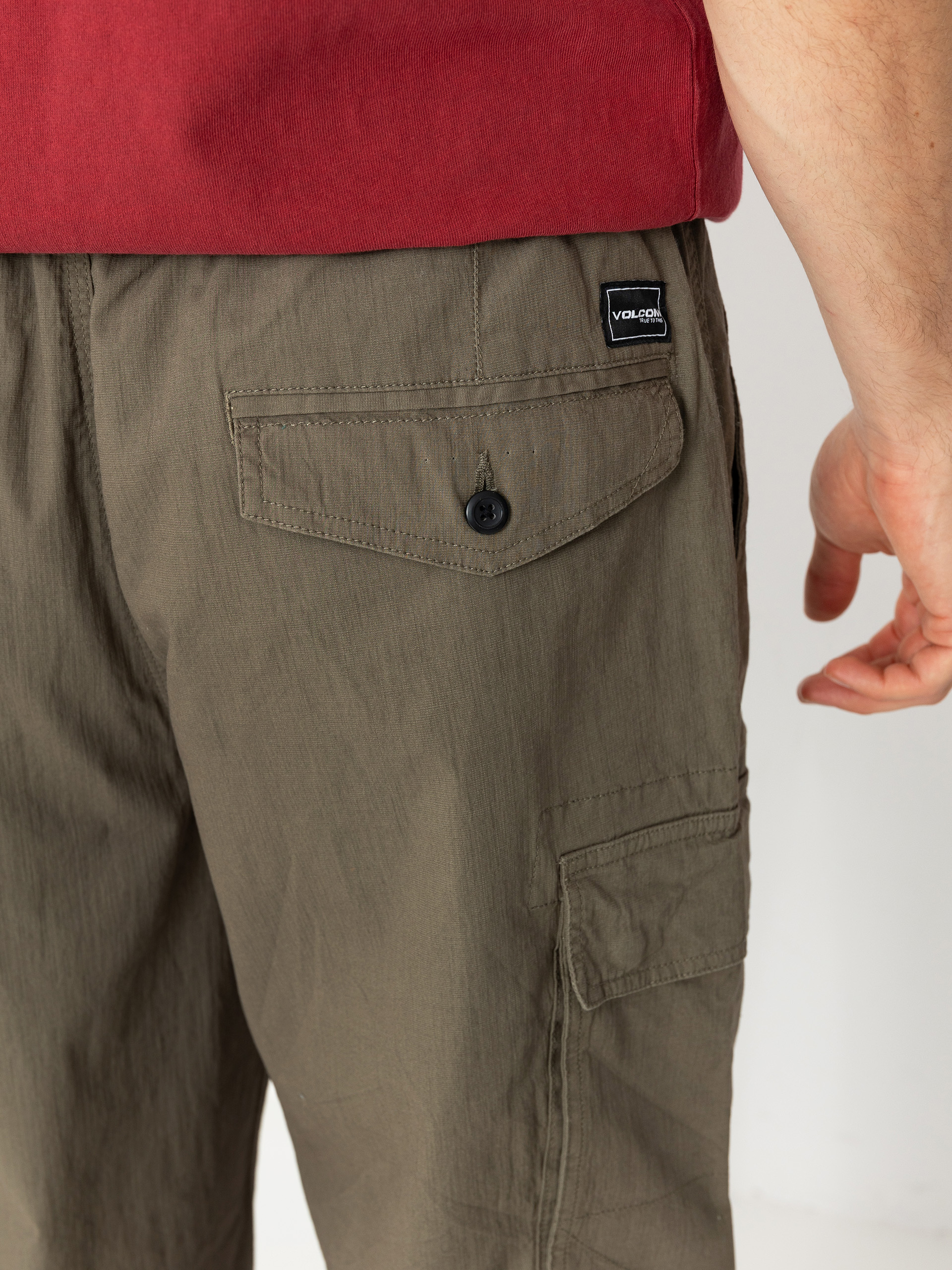 Штани Volcom Billow Tapered Ew Cargo (wintermoss)