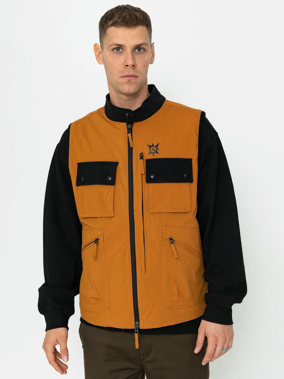 Безрукавка Volcom Tt B Iguchi Tds Vest (chestnut brown)