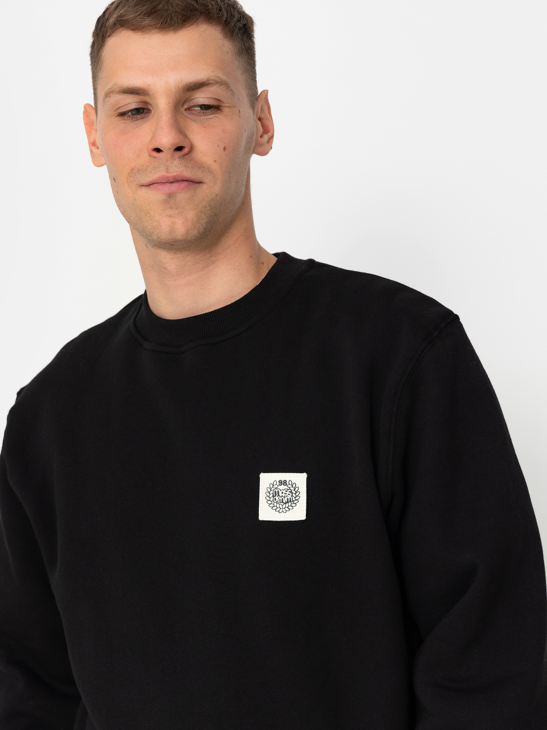 Світшот MassDnm Patch Crew (black)