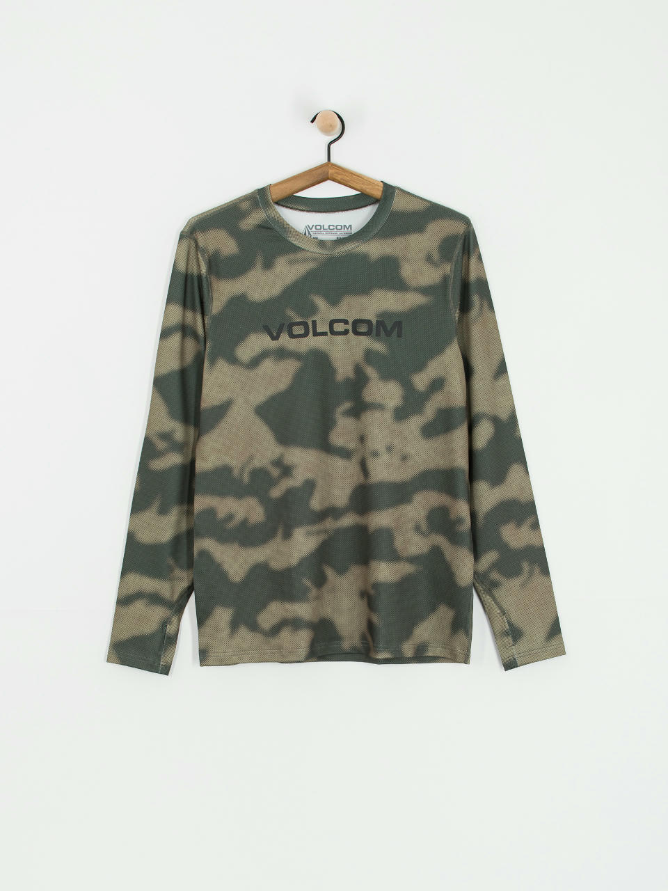 Чоловічий Термолонгслів Volcom M V Science Crew (camouflage)