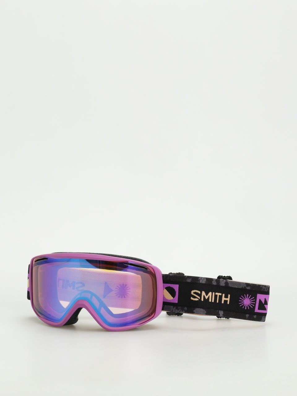 Окуляри для сноуборду Smith Rally (vivid violet/blue sensor mirror)