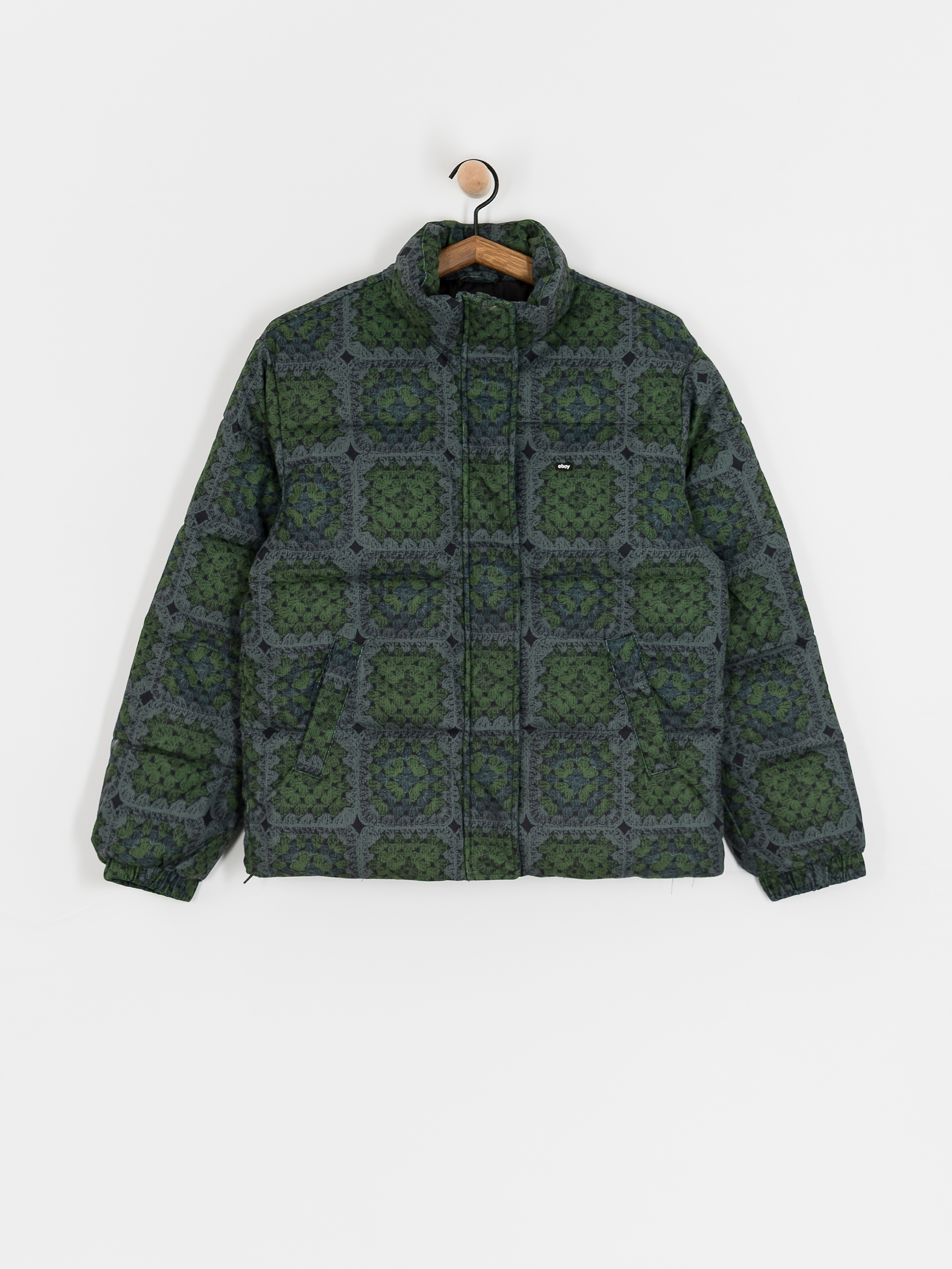 Куртка OBEY Tappi Puffer Wmn (olive multi)