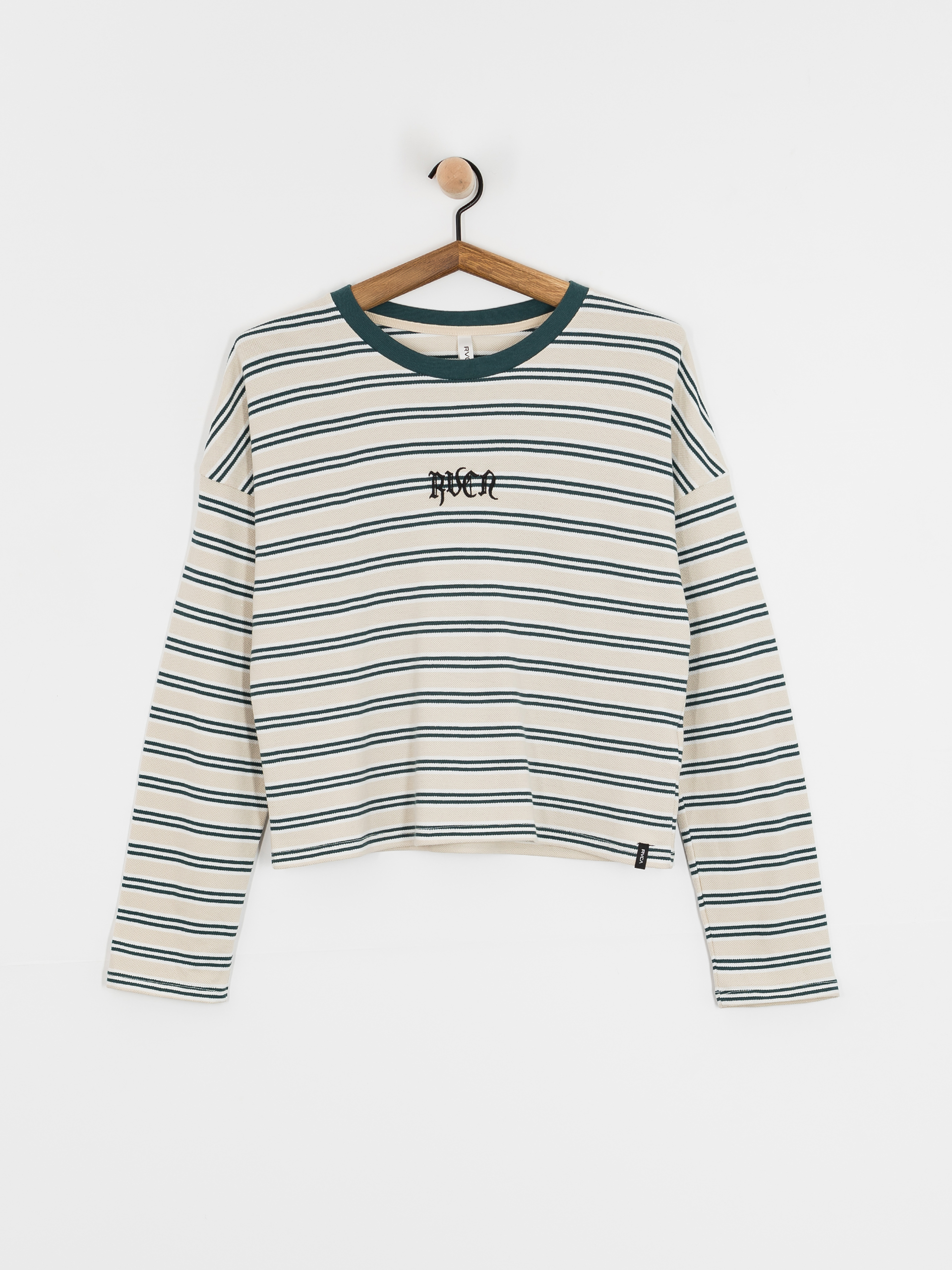 Лонгслів RVCA Ivy Stripes Wmn (atlantic)