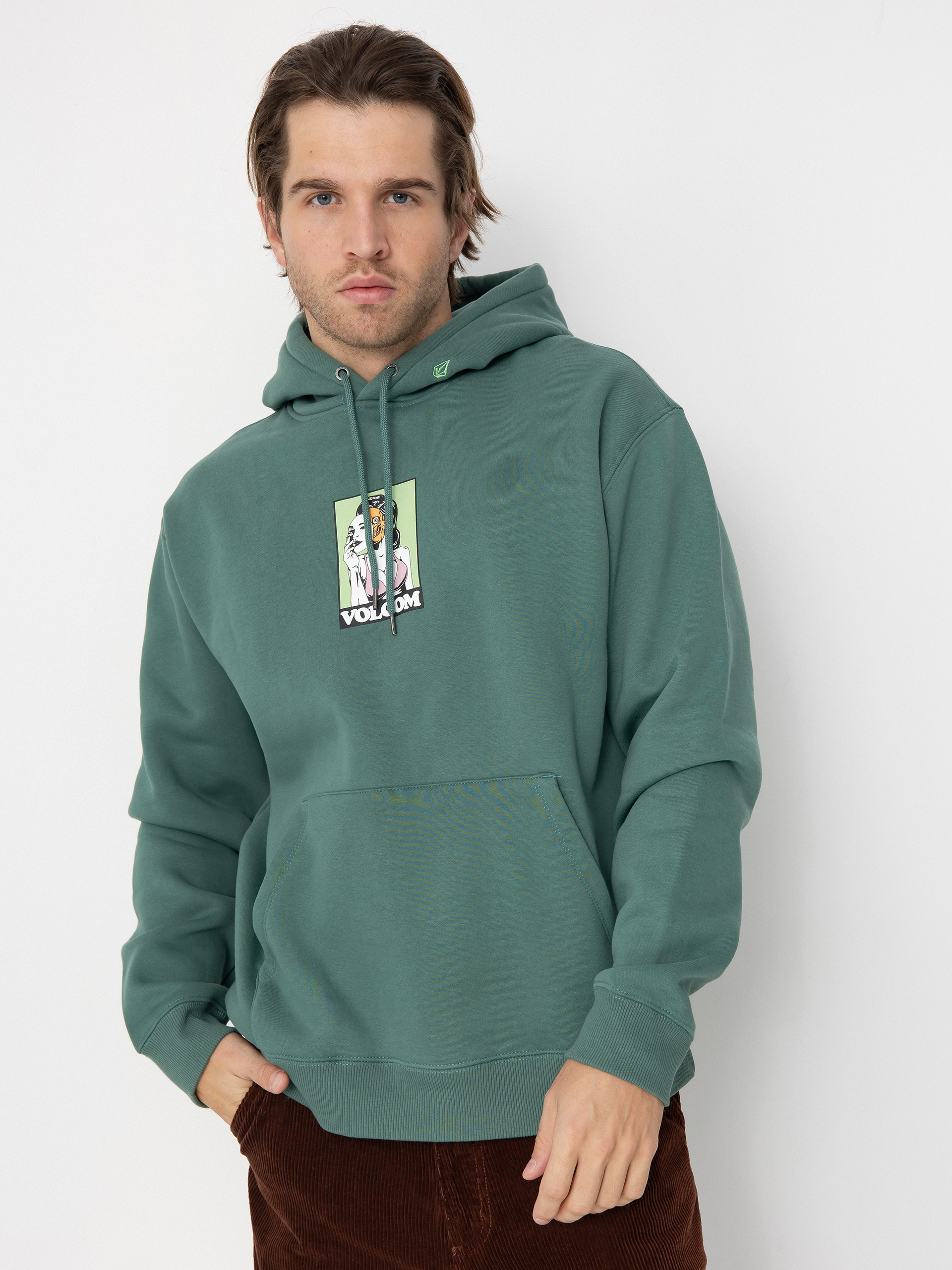 Худі Volcom Noder HD (sea green)