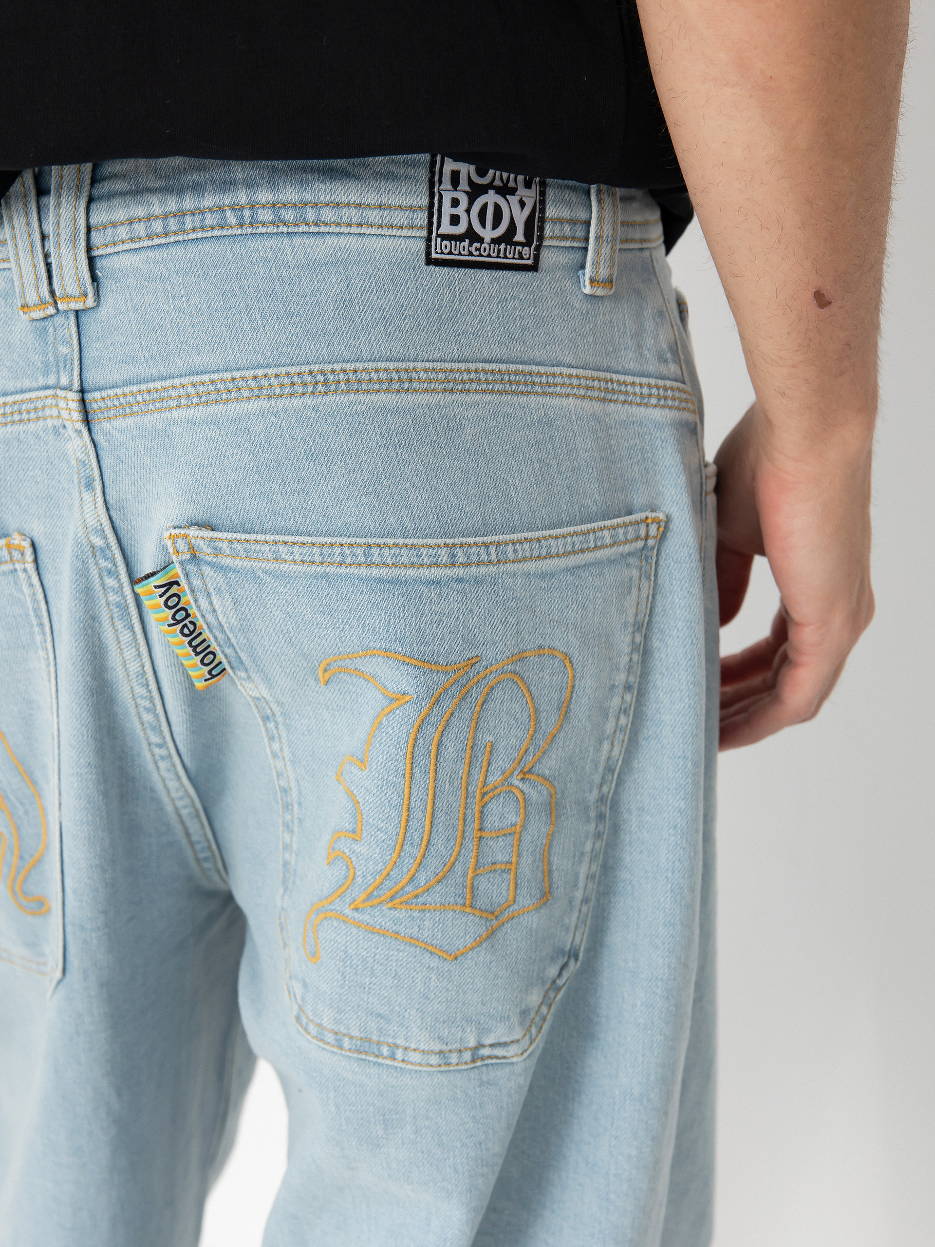 Штани Homeboy X Tra Monster Gothic Denim (moon)
