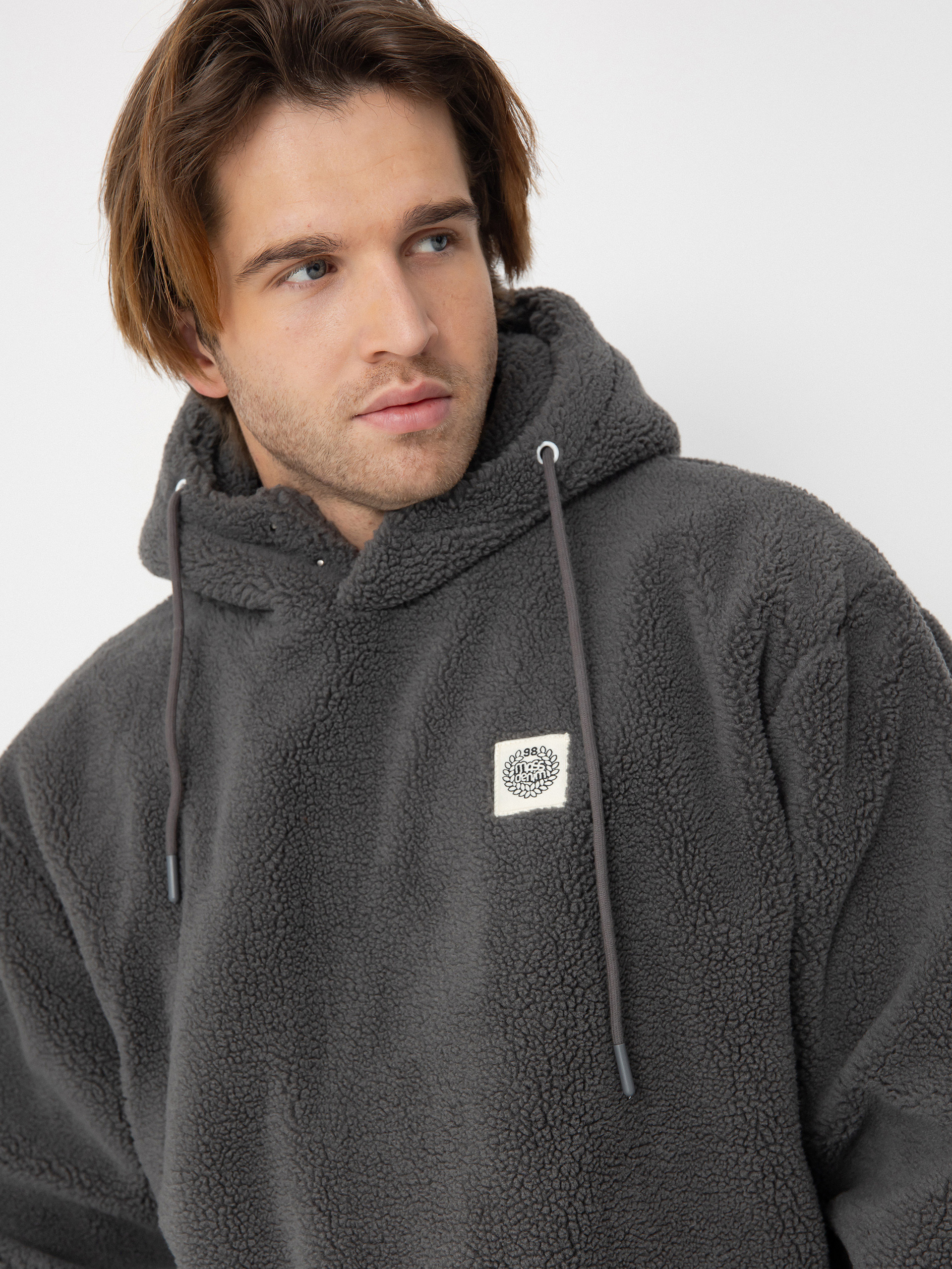 Куртка MassDnm Patch Teddy Hoody (grey)
