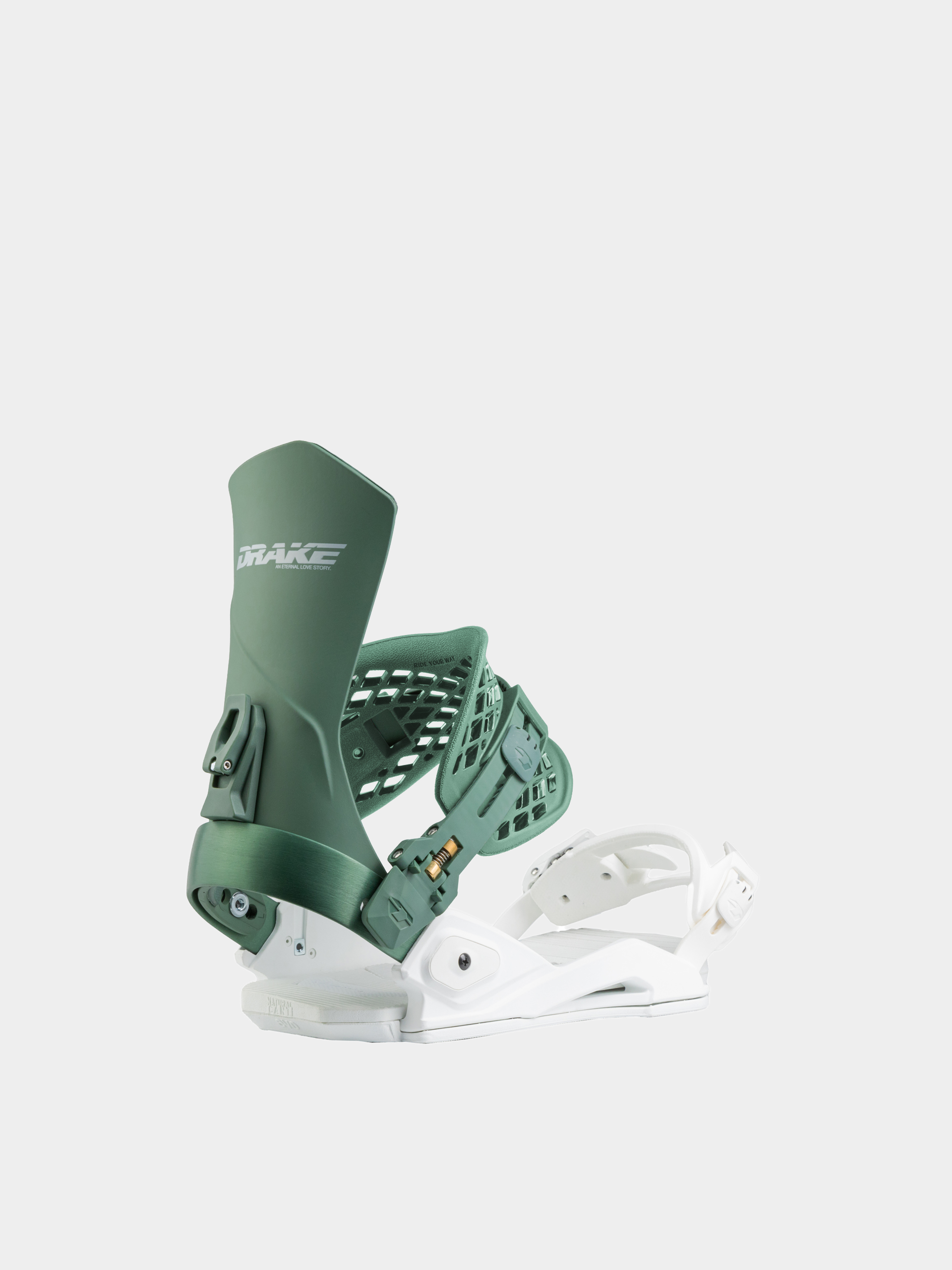 Чоловічі Сноубордичні кріплення Drake Super Sport (green forest/white)