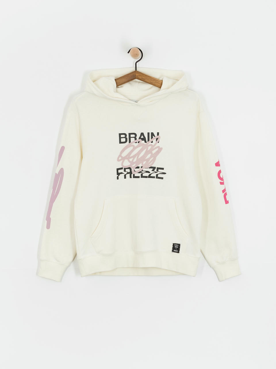 Худі RVCA Brain Freeze Slouched HD Wmn (eggshell)