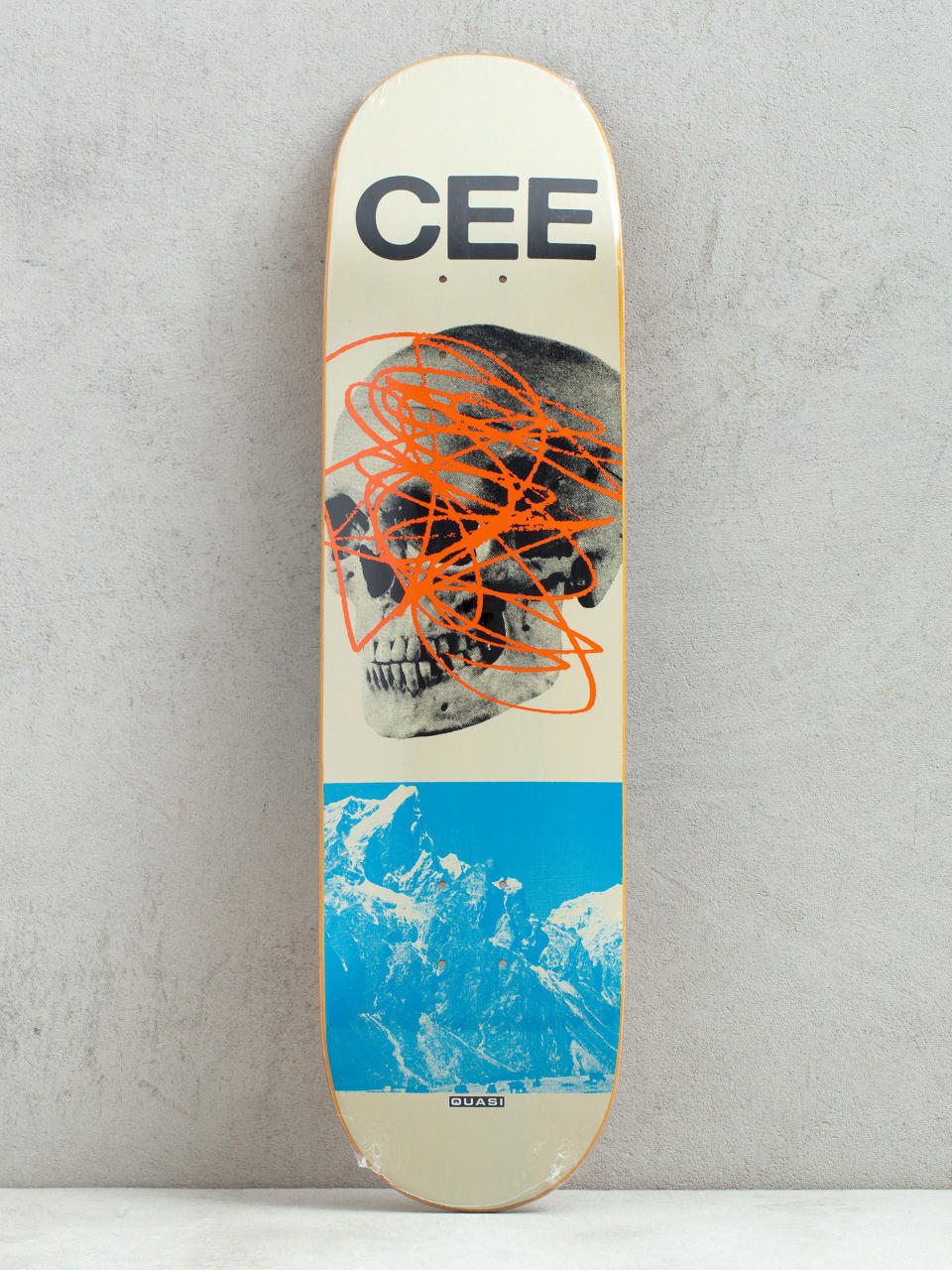 Декa Quasi Skateboards Crockett Mountain (beige/blue)