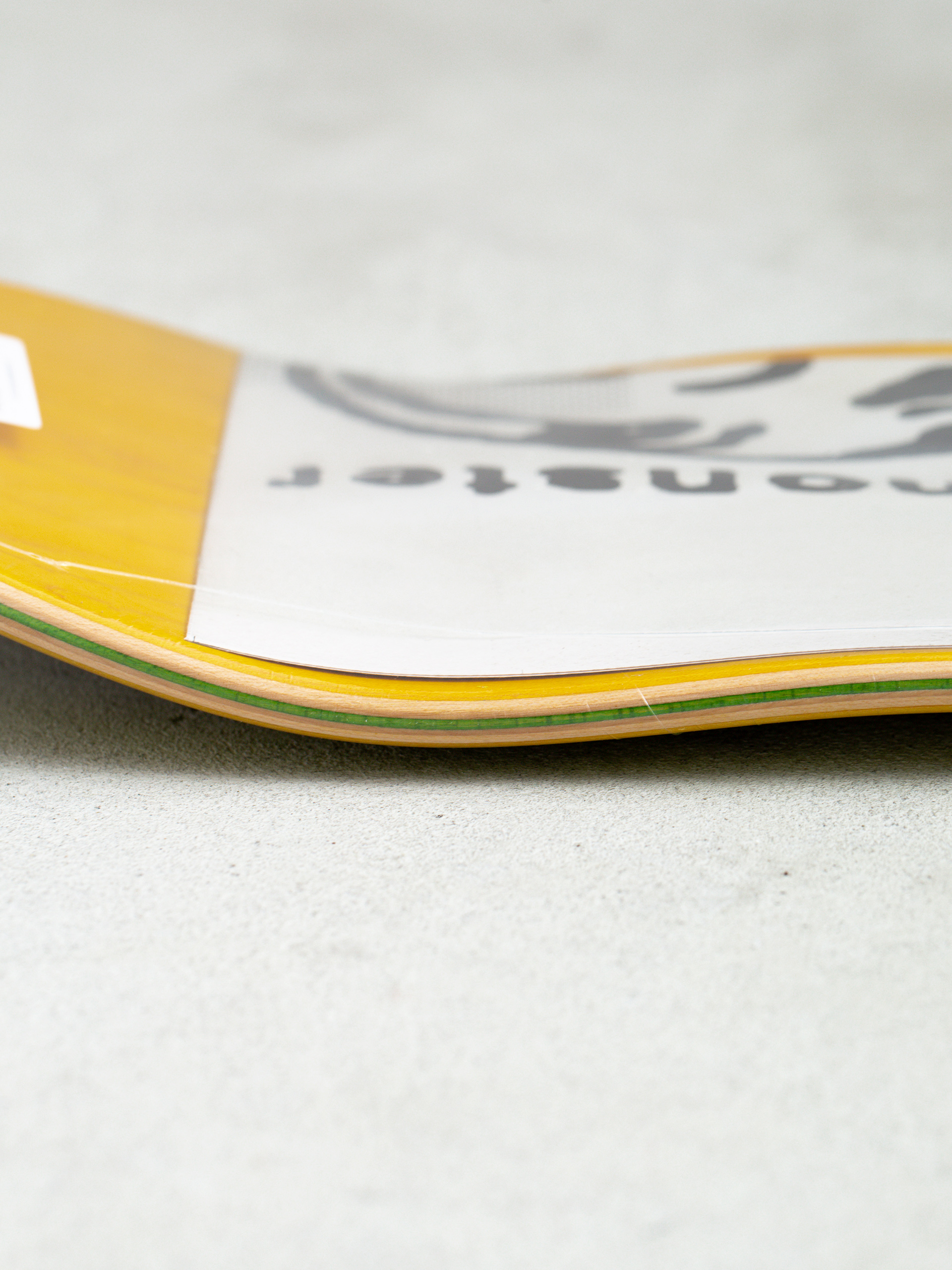 Декa Quasi Skateboards Crockett The Puker (yellow/white)