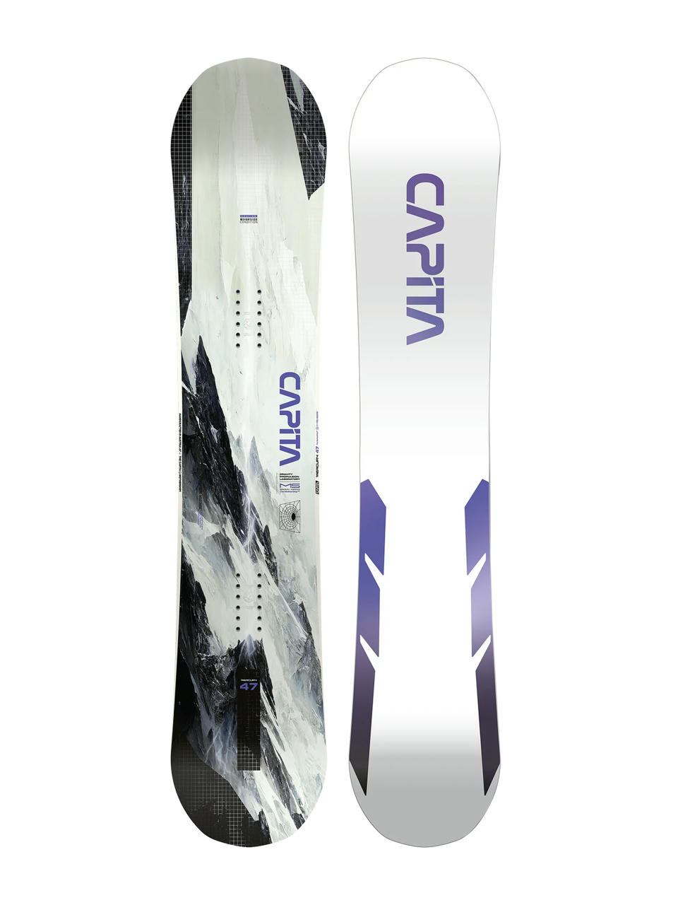 Чоловіча Сноуборд Capita Mercury (white/violet)