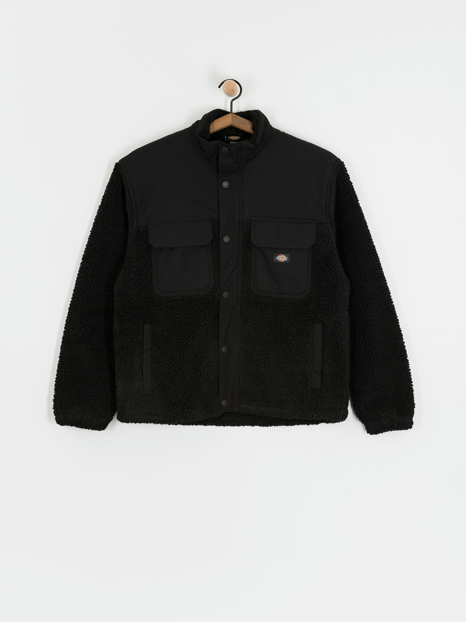 Чоловічий Флісовий светр Dickies Pinesdale (black)