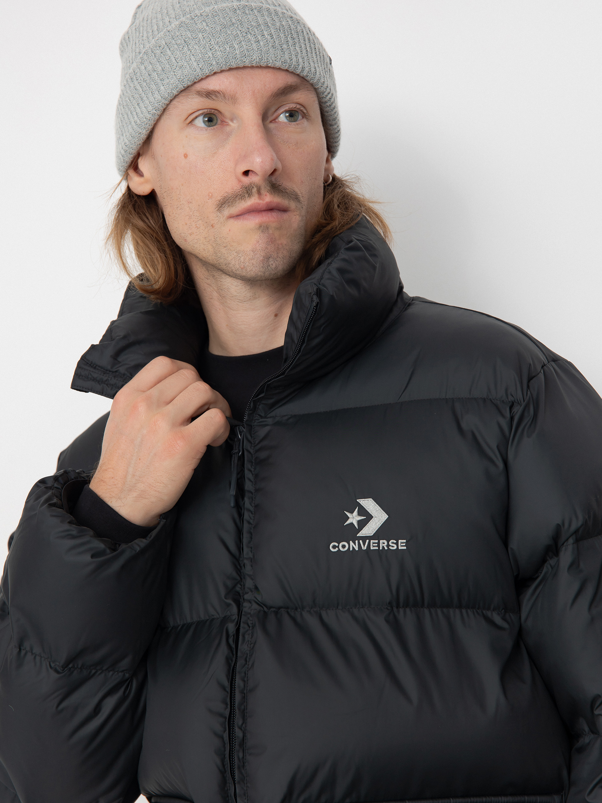 Куртка Converse Patch Pocket Puffer (converse black)