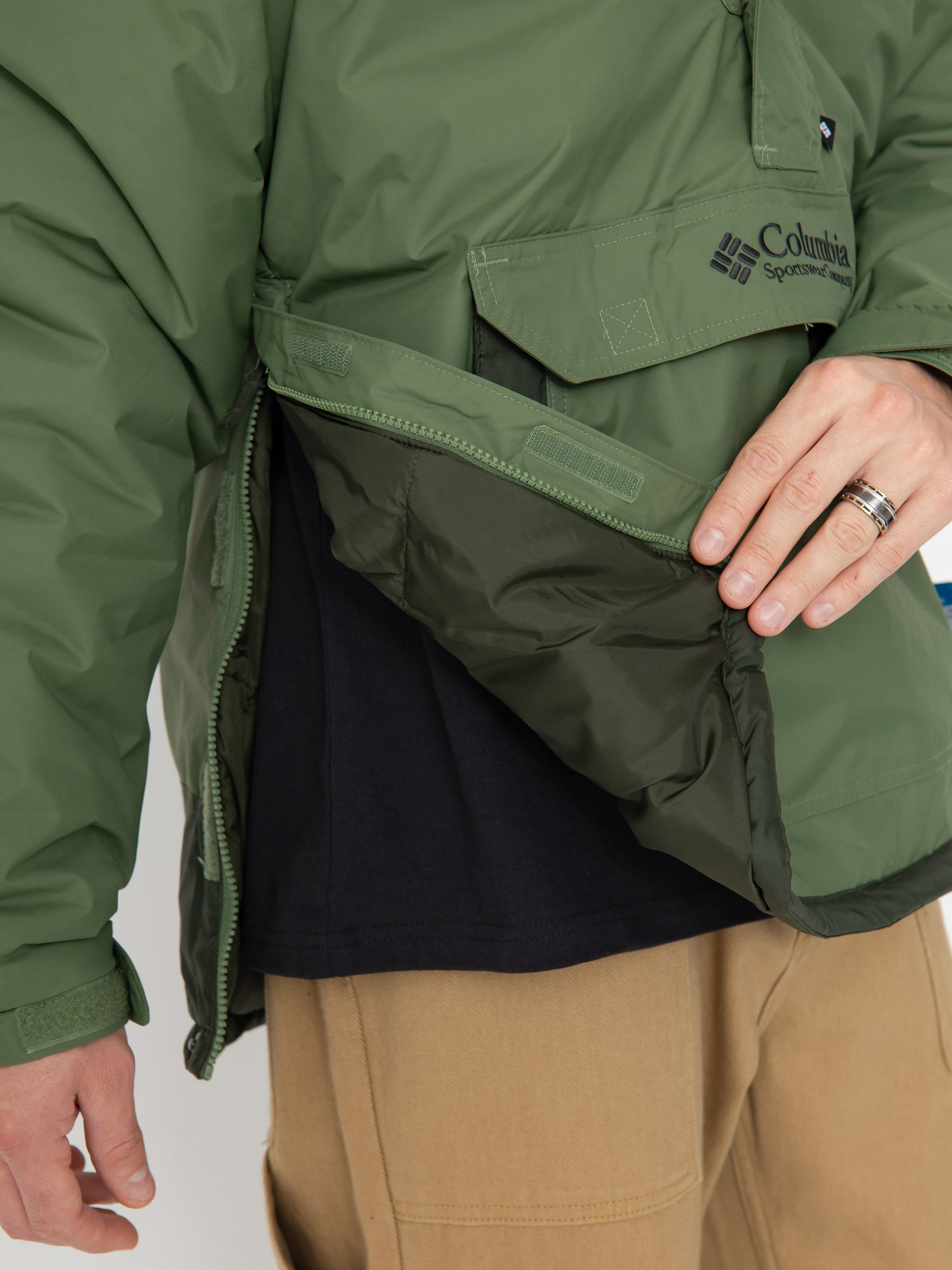 Куртка Columbia Challenger II Insulated Pullover (canteen greens)