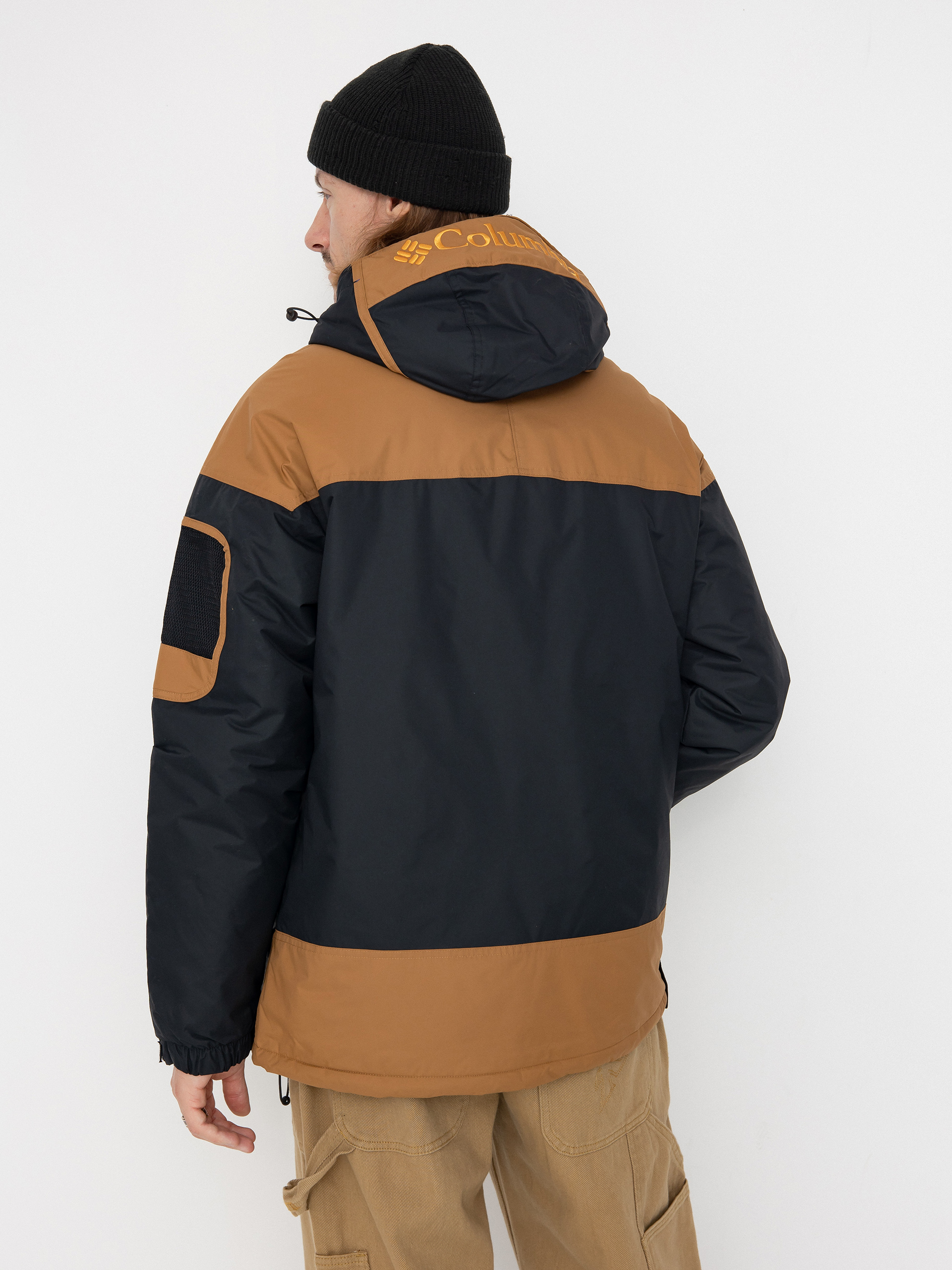 Куртка Columbia Challenger II Insulated Pullover (black camel br)