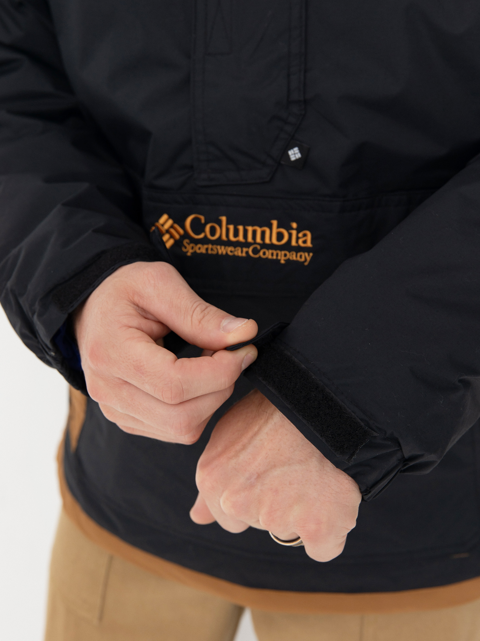 Куртка Columbia Challenger II Insulated Pullover (black camel br)