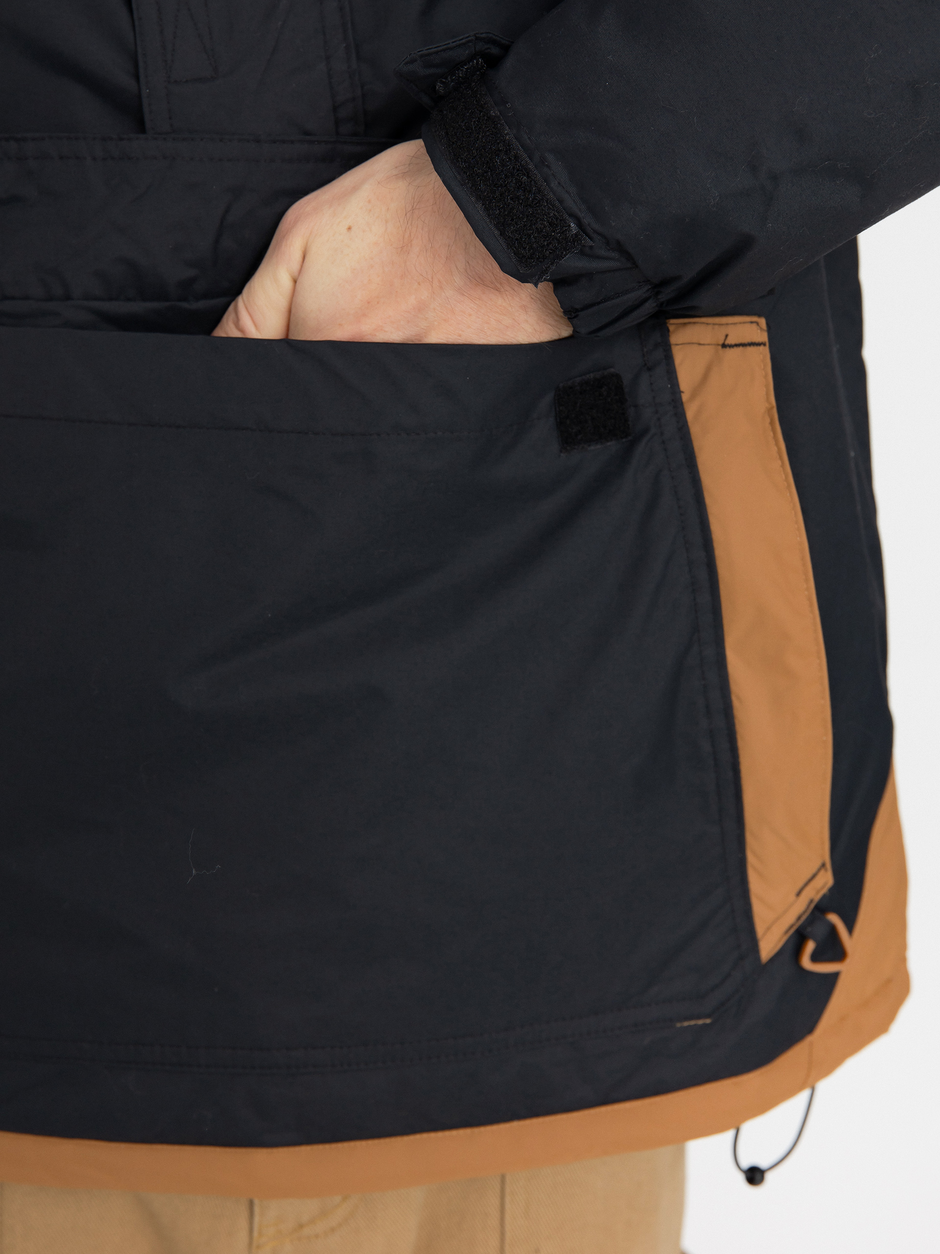 Куртка Columbia Challenger II Insulated Pullover (black camel br)