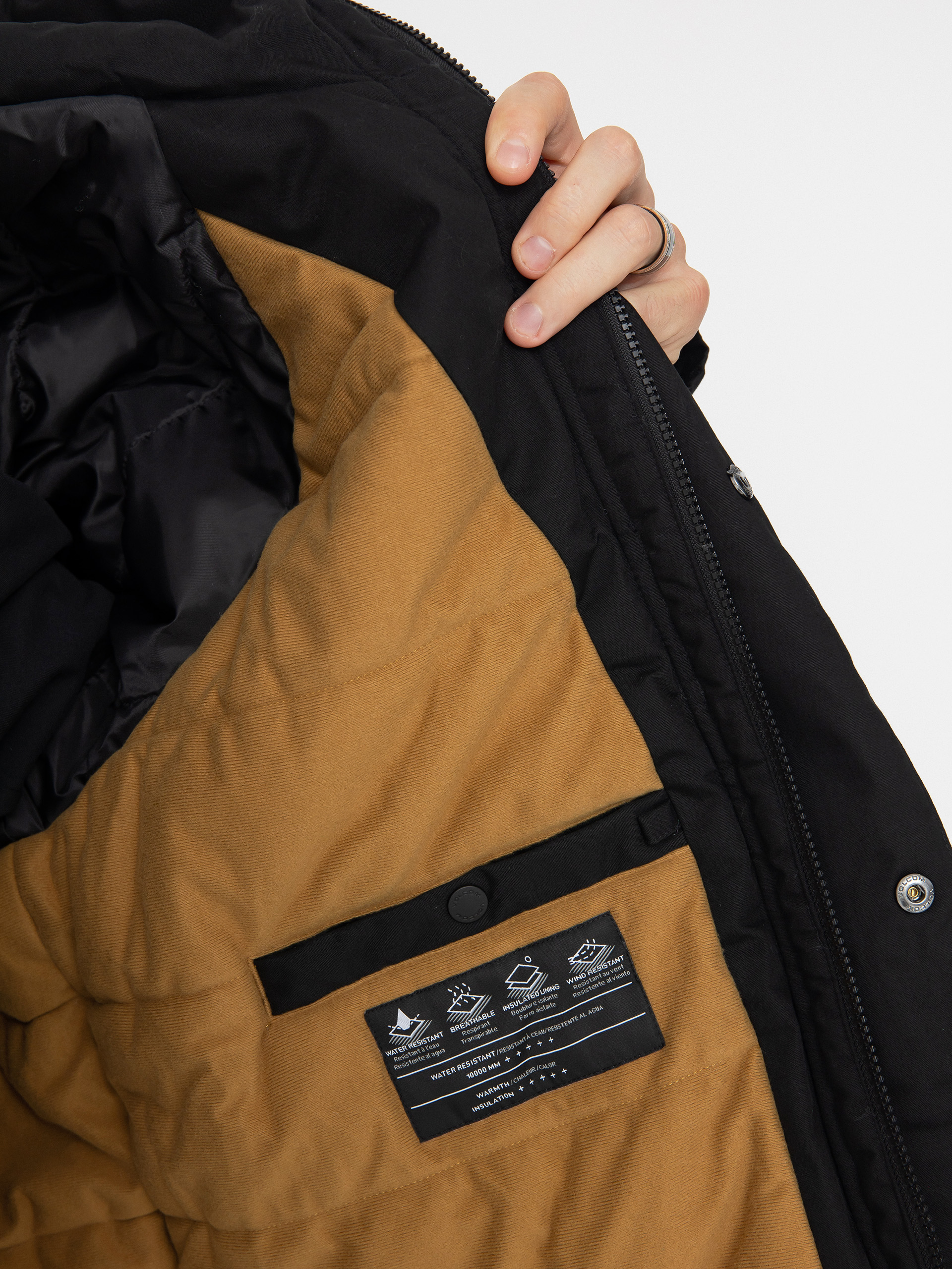 Куртка Volcom Stoke Stone II 10K (black)