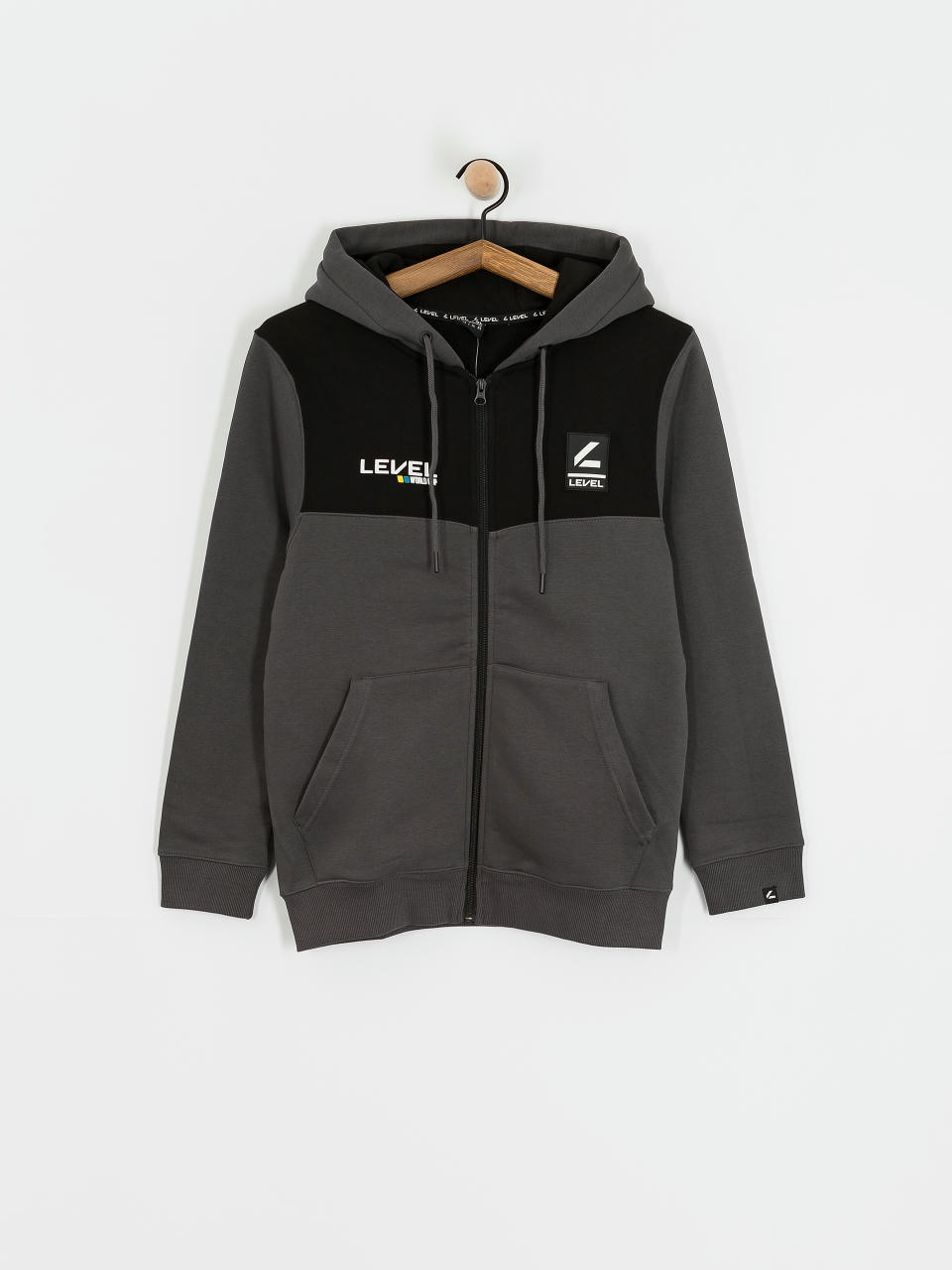 Світшот Level Hoodie Logo (anthracite)