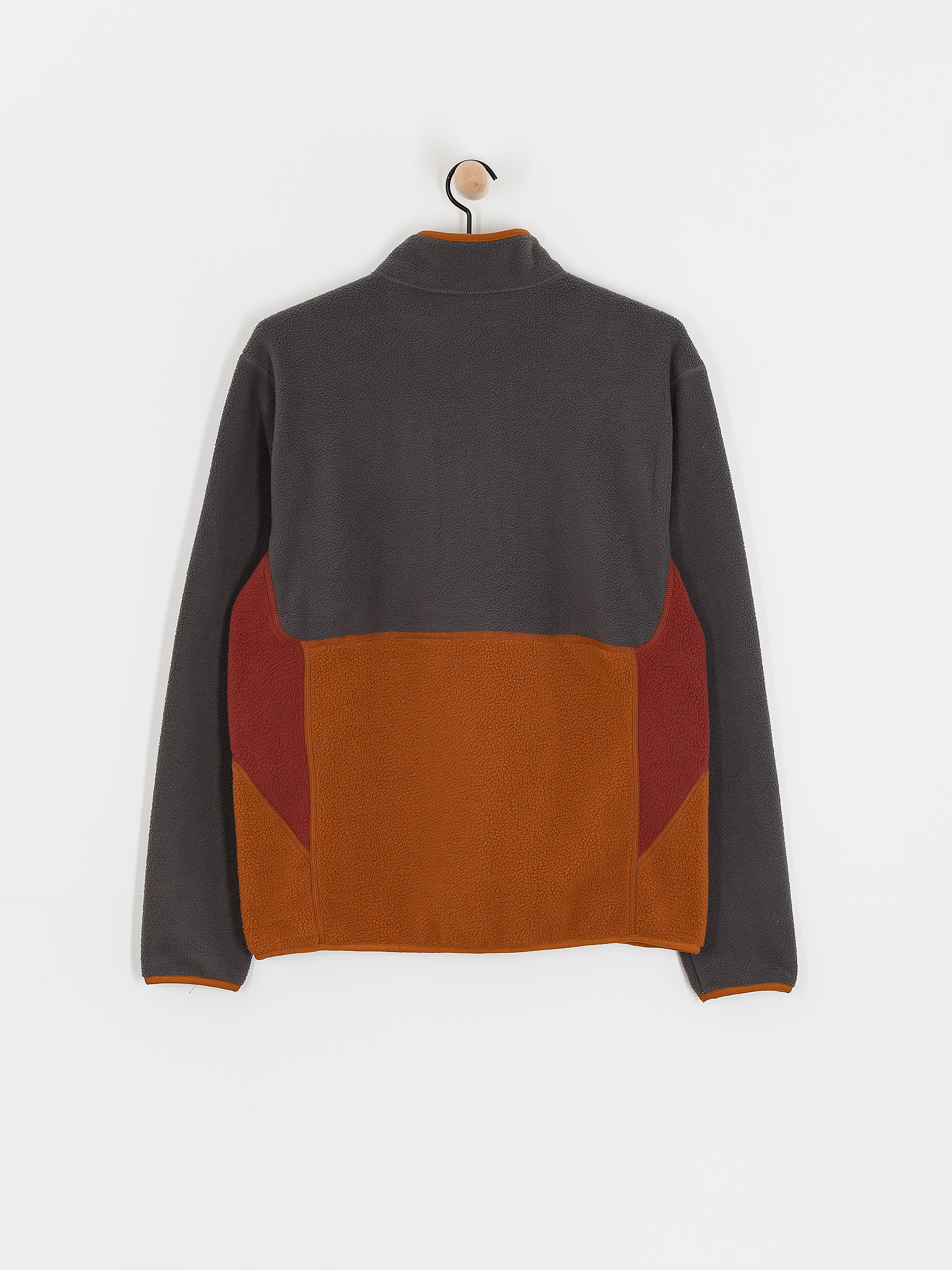 Чоловіча Термосвітшот Volcom Fleecer Full Zip (charcoal)