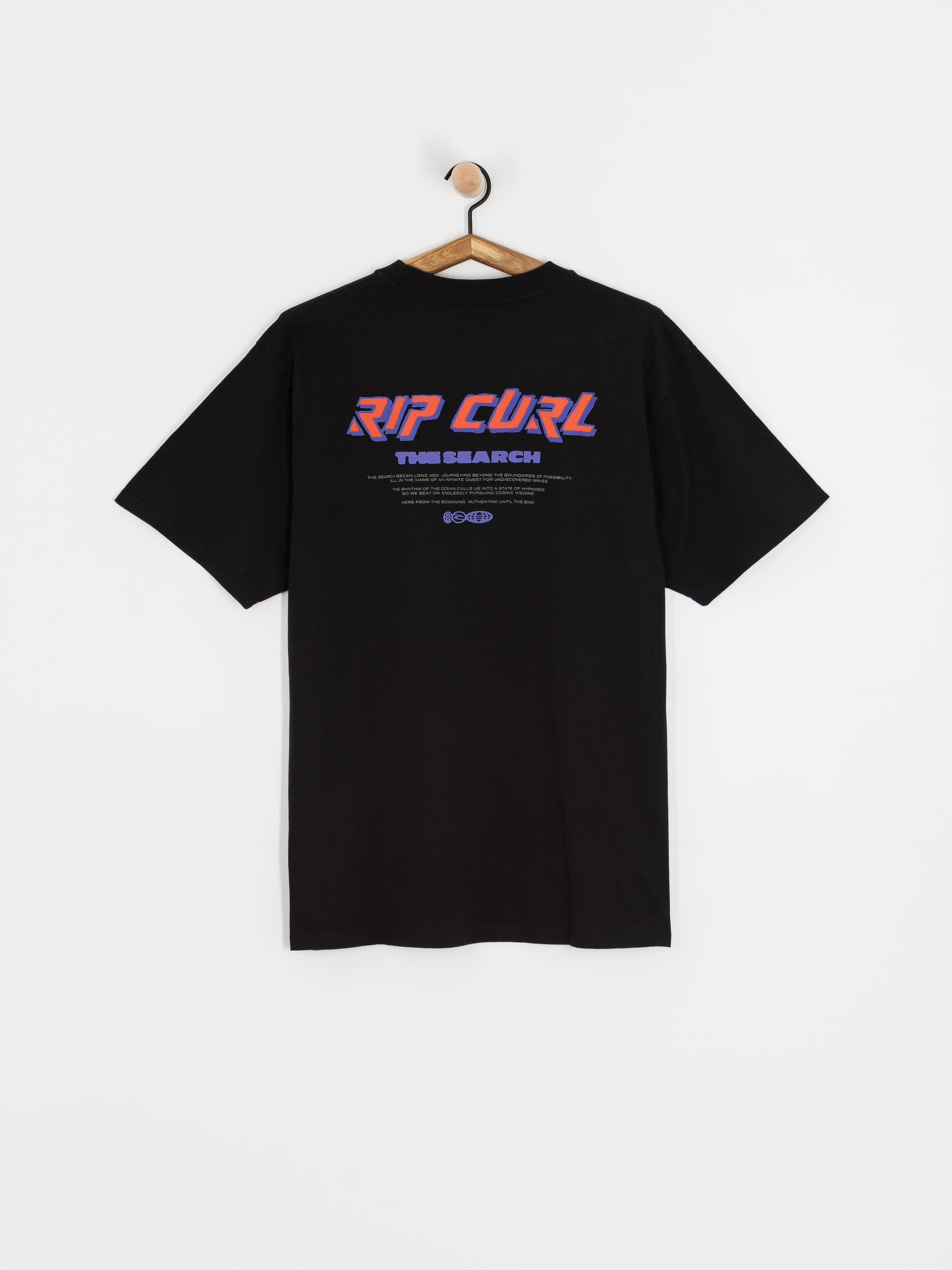 Футболка Rip Curl Quest Lockup (black)